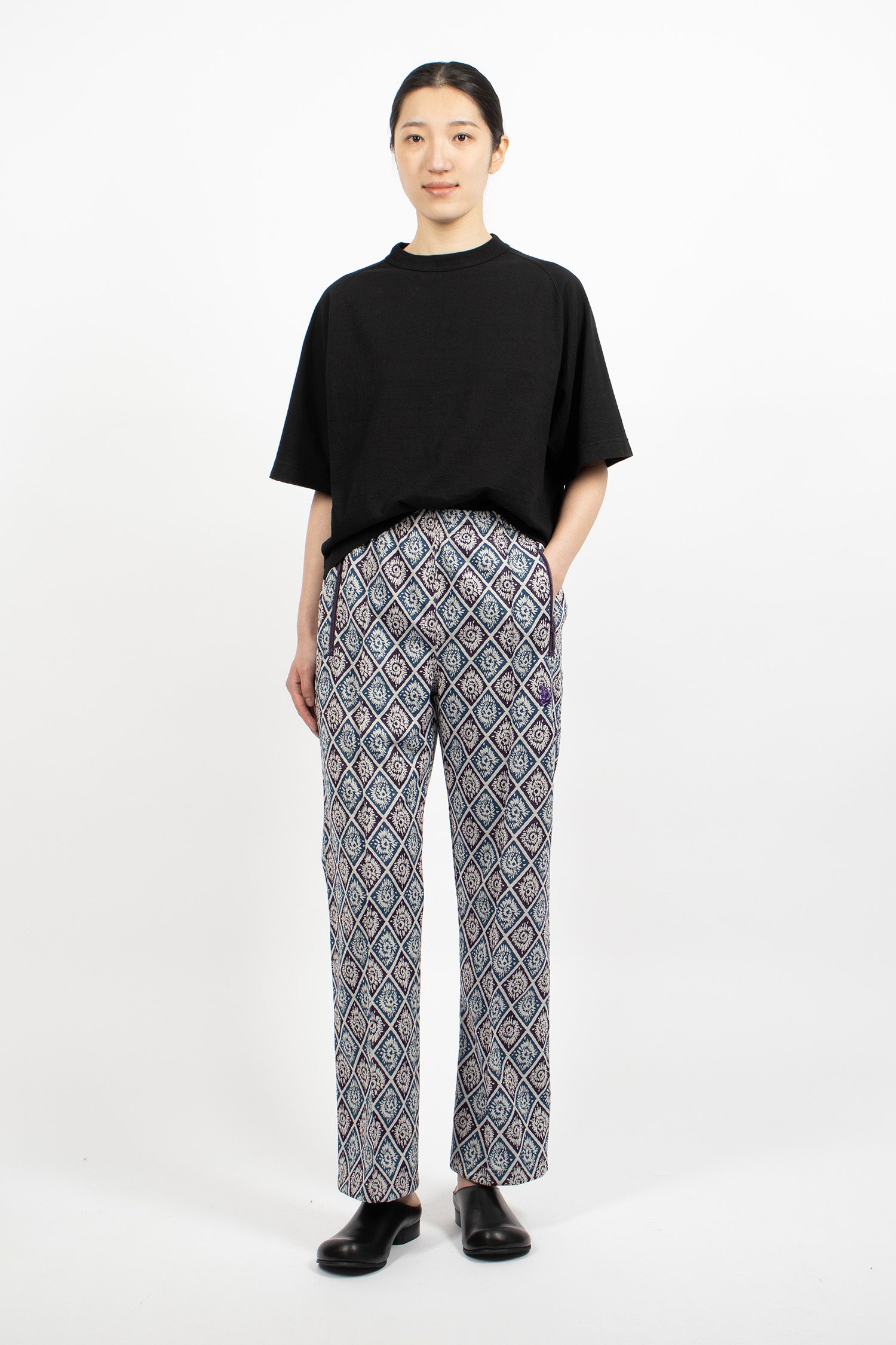 Narrow Track Pant Blue/Purple