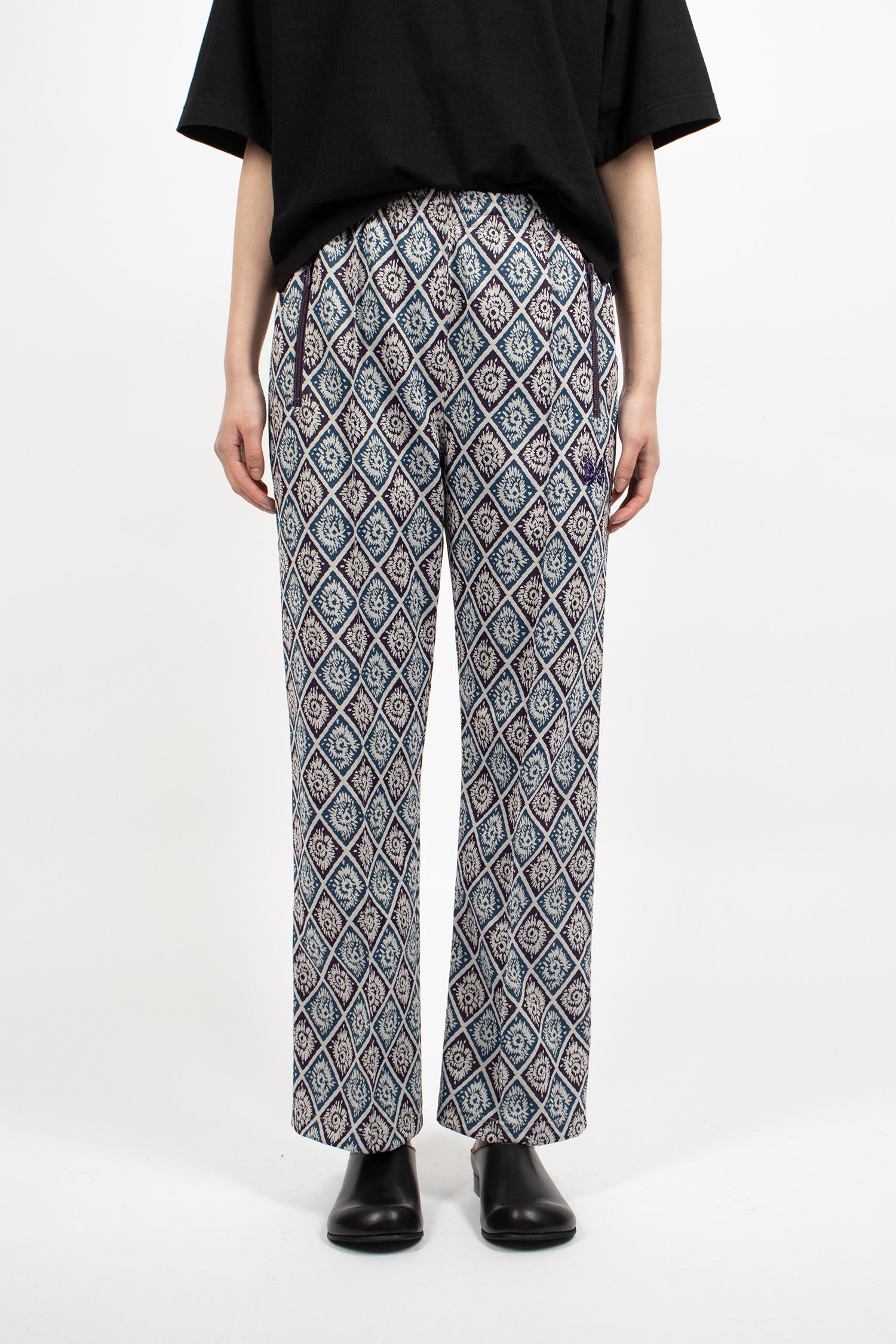 Narrow Track Pant Blue/Purple