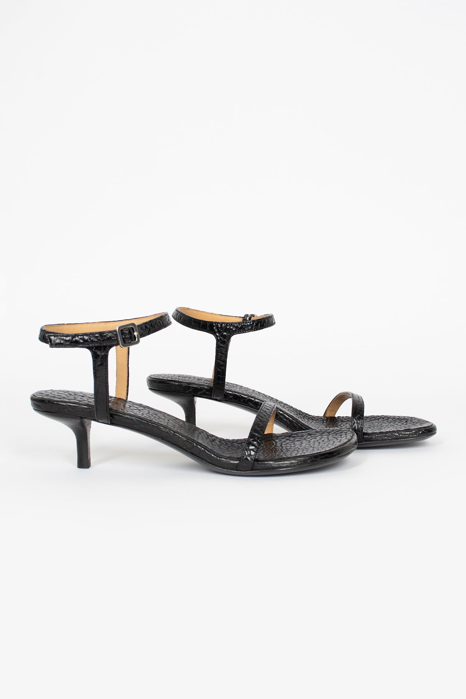 Sottiletta Heeled Sandal Black