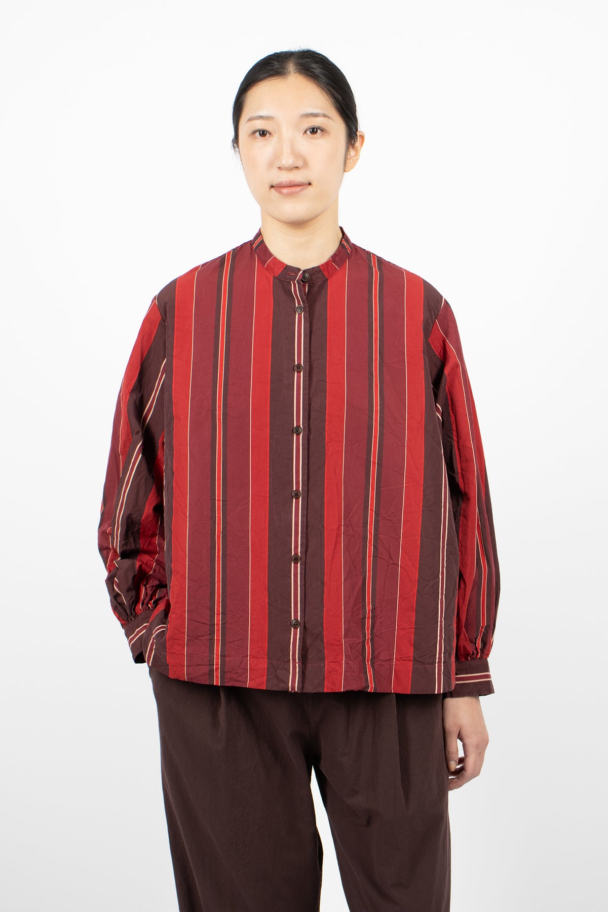 Biggy Granded Shirt Red Stripes