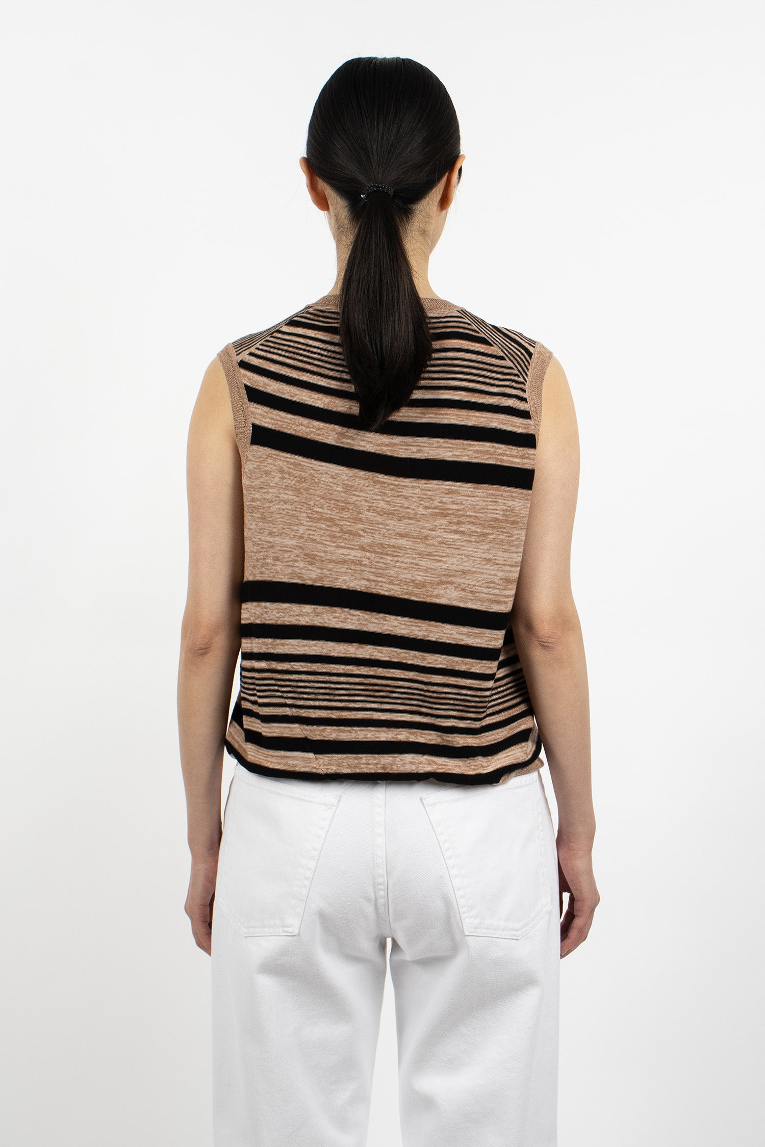 Twisted Vest Jet Stripe