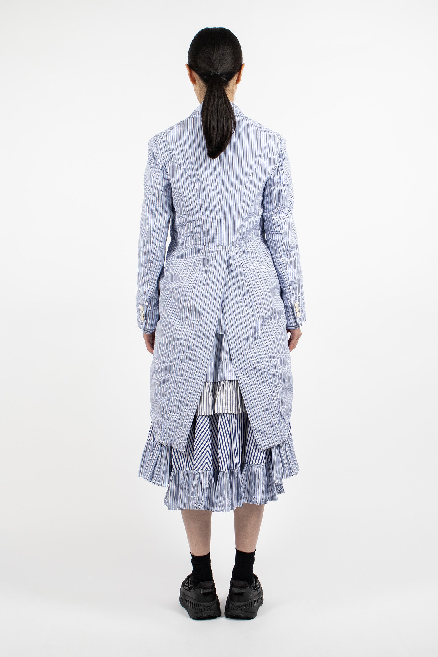 Tail Longline Jacket Sax/White/Navy