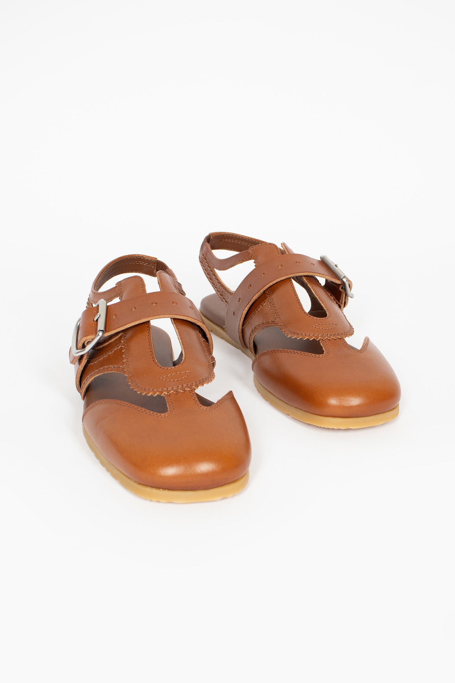 Leather Sneaker Sandal Burgundy