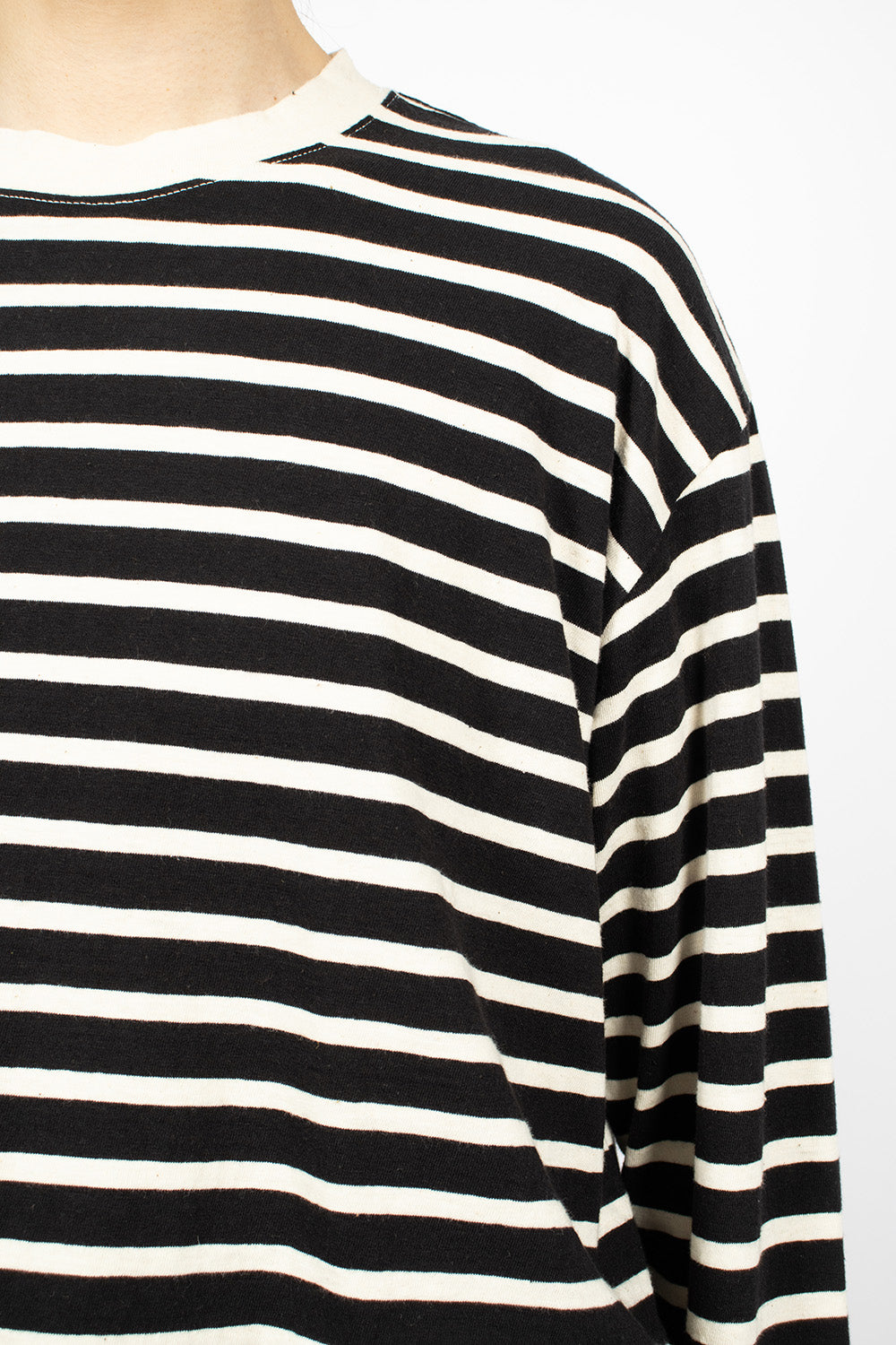 Ichi Antiquités Striped Pullover Black – Envoy of Belfast