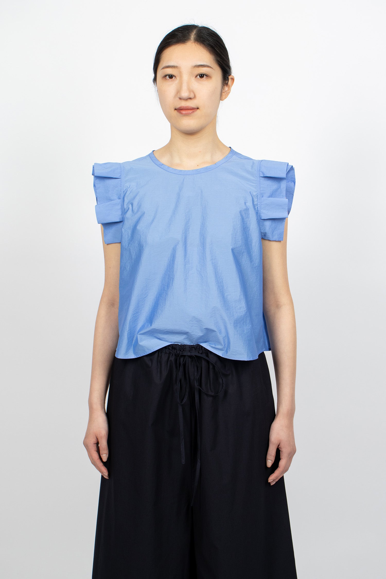 Tidy Sleeveless Top Blue