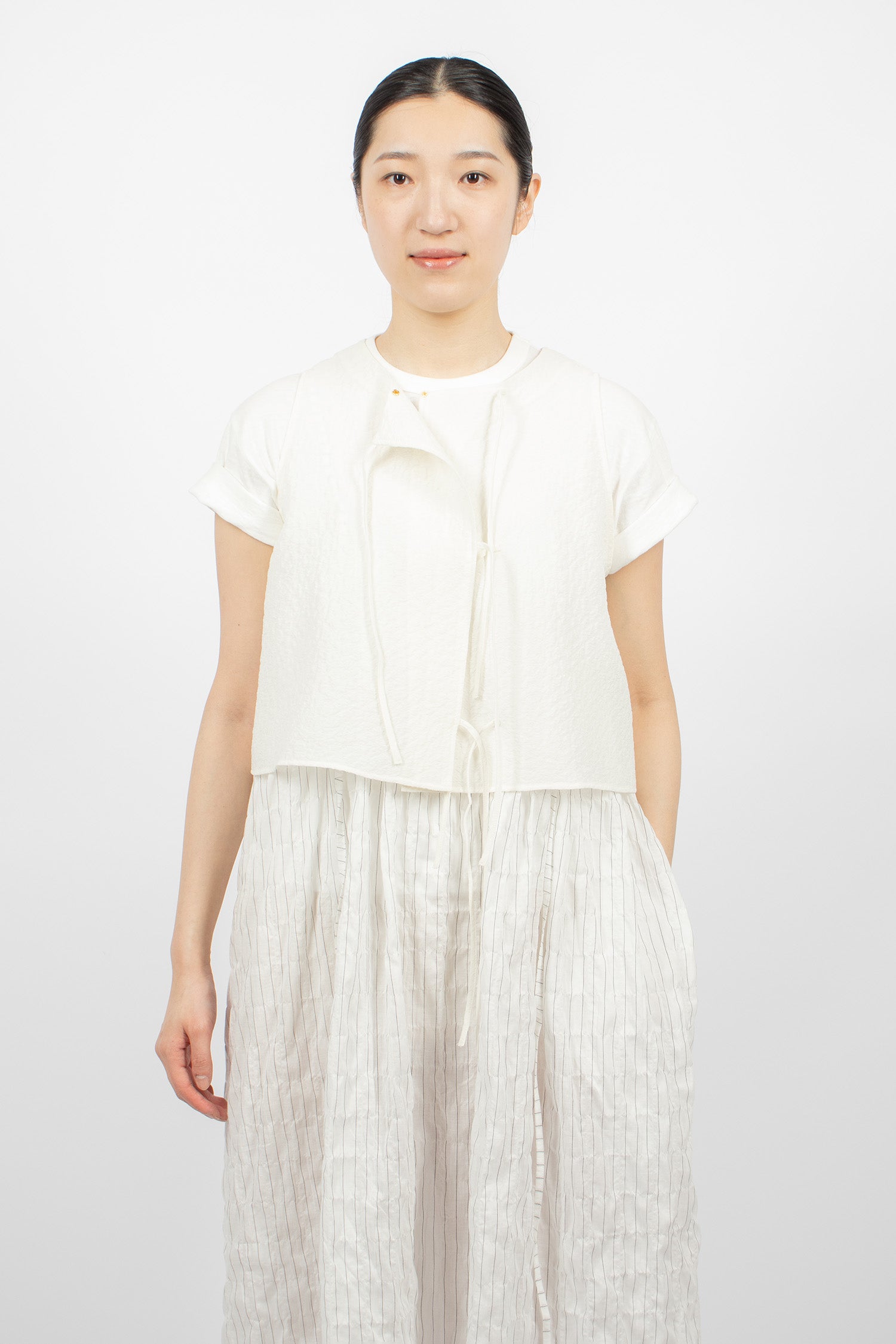 Anouk Bow Top White
