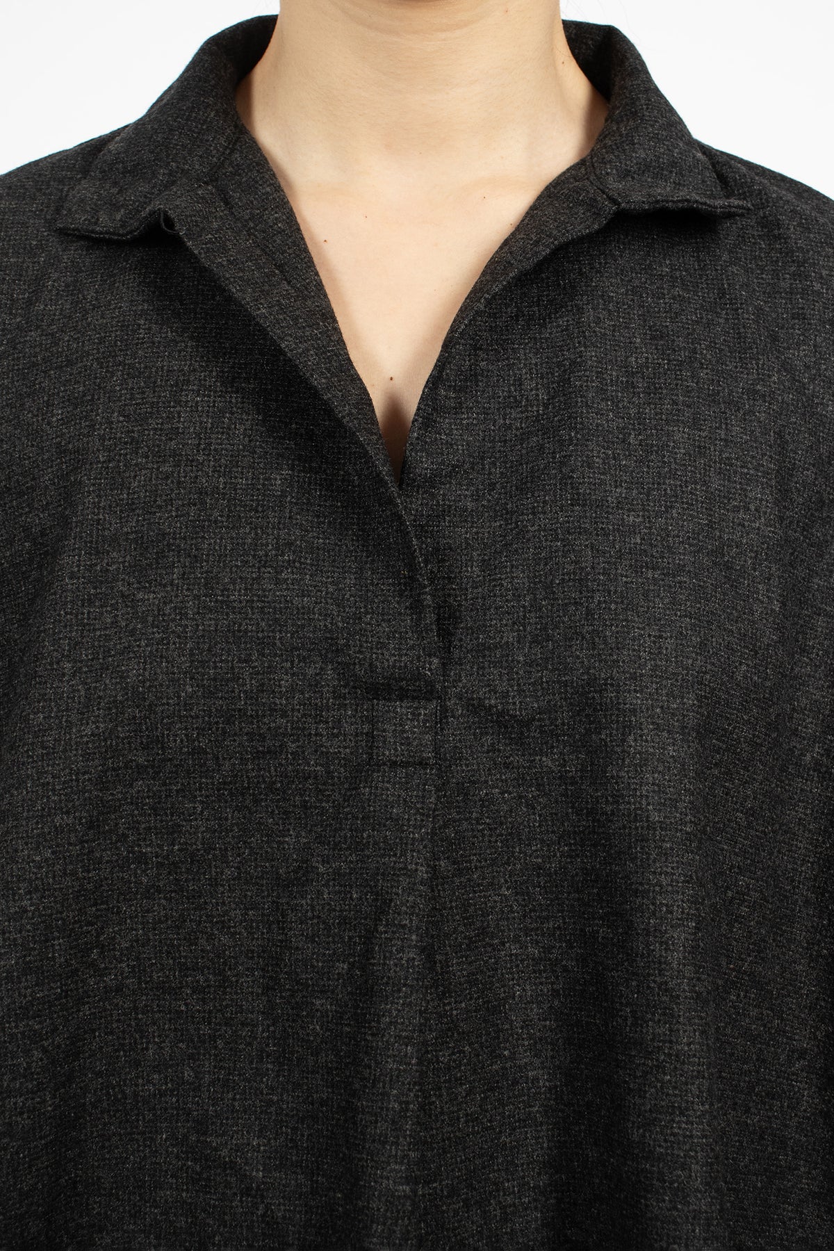 20.07.06 Wool Shirt Mix Brown 1