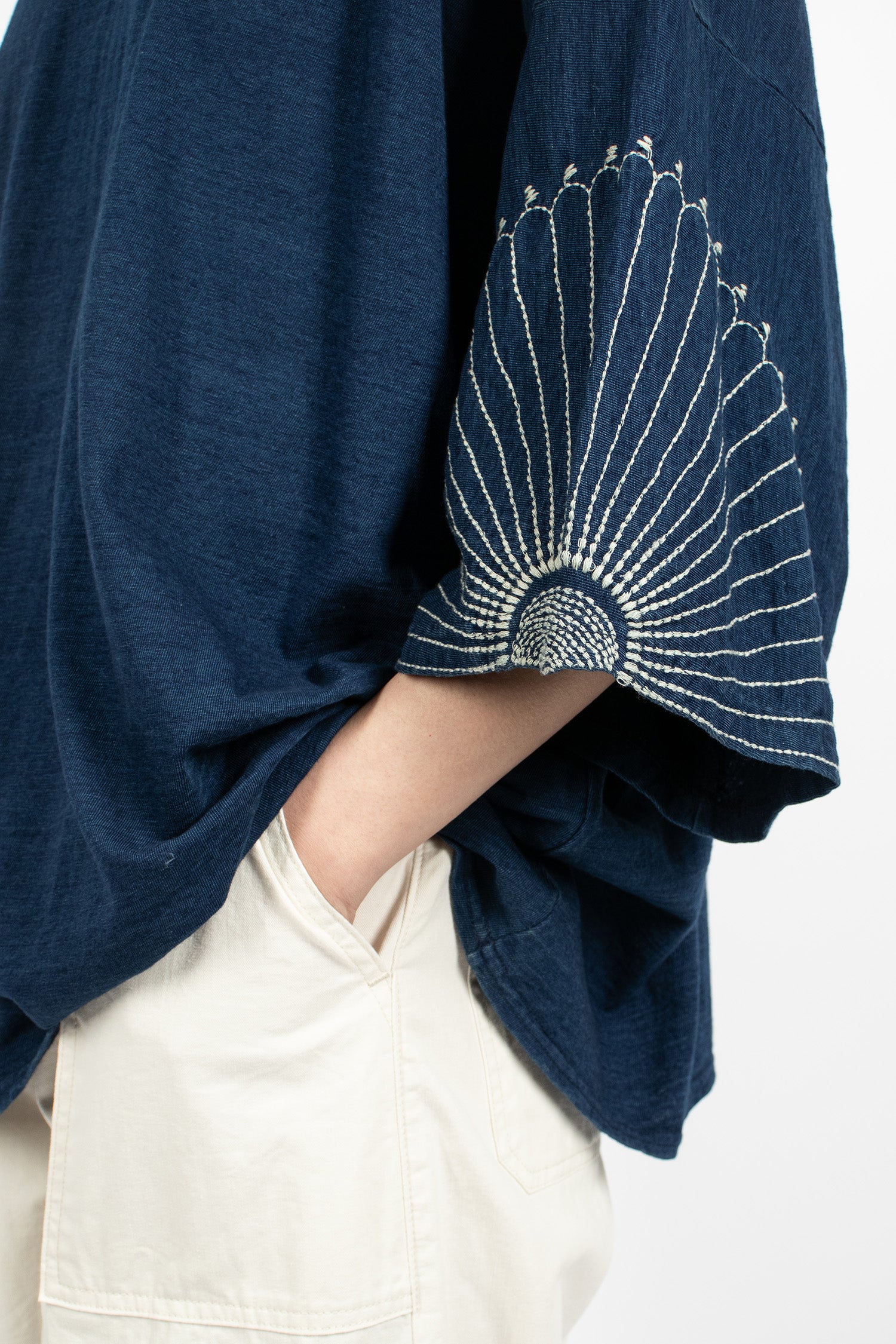 Jersey Huge T-Shirt Indigo