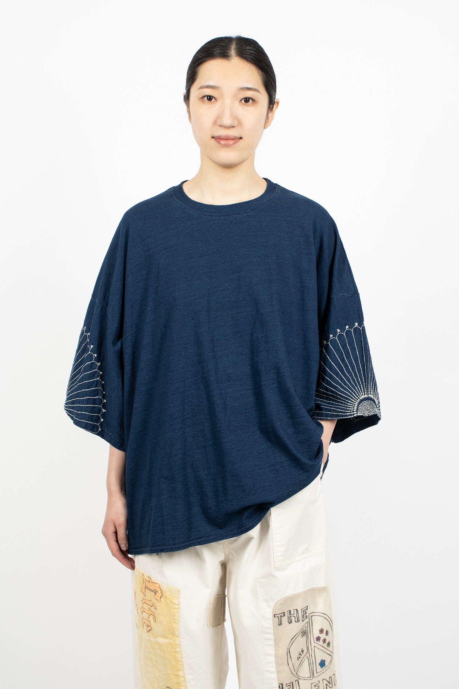 Jersey Huge T-Shirt Indigo
