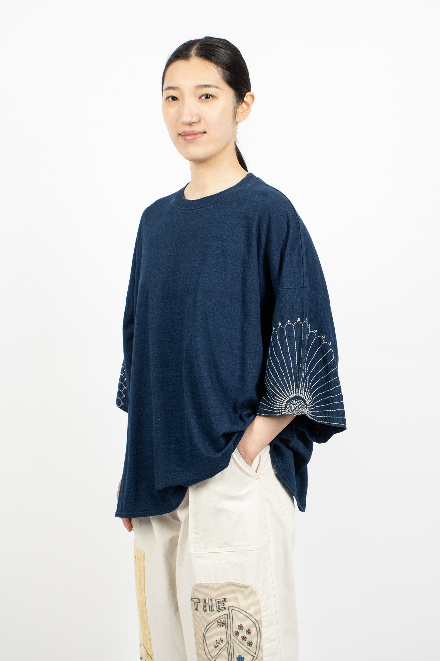 Jersey Huge T-Shirt Indigo