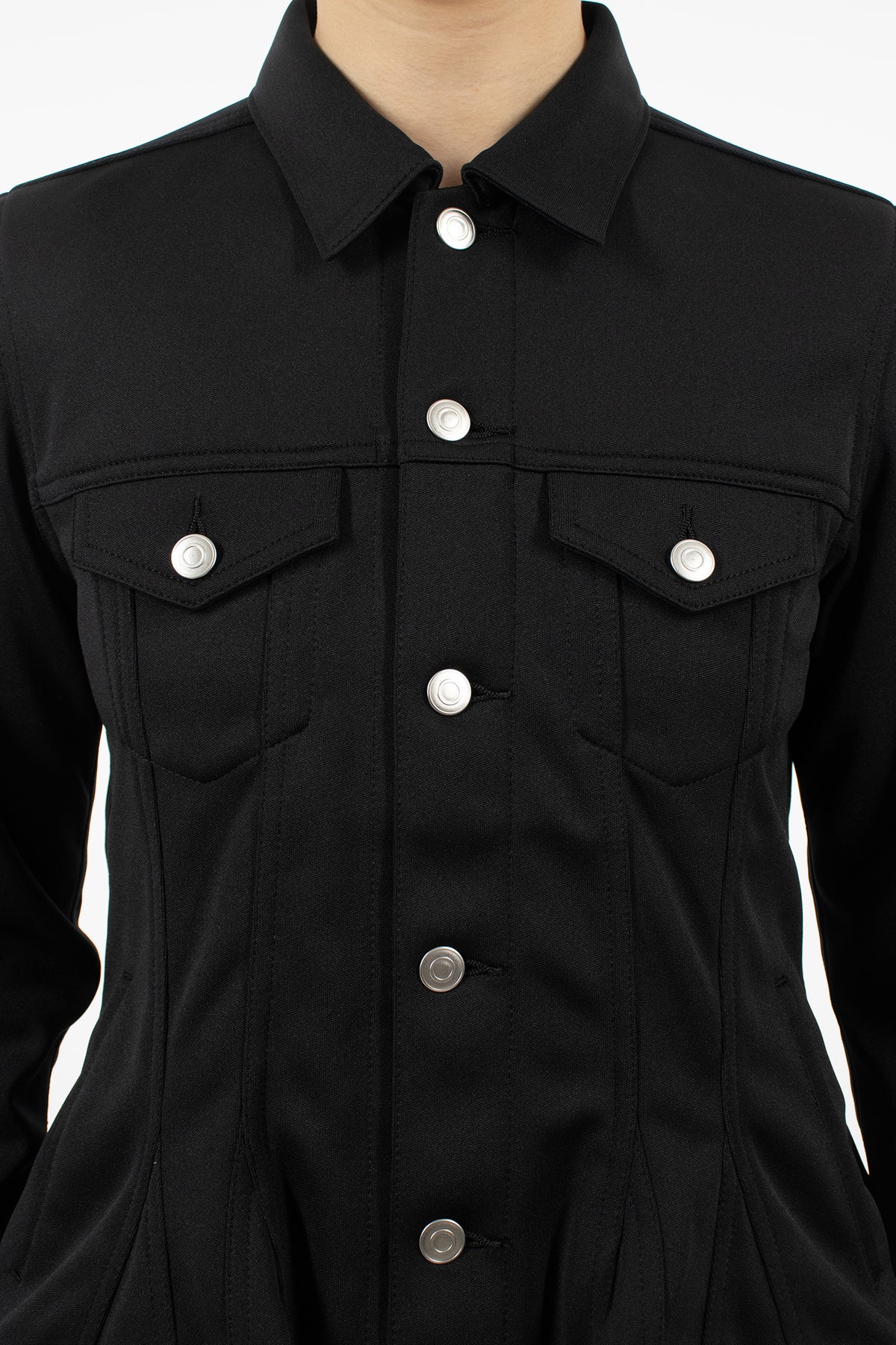 Peplum Jacket Black