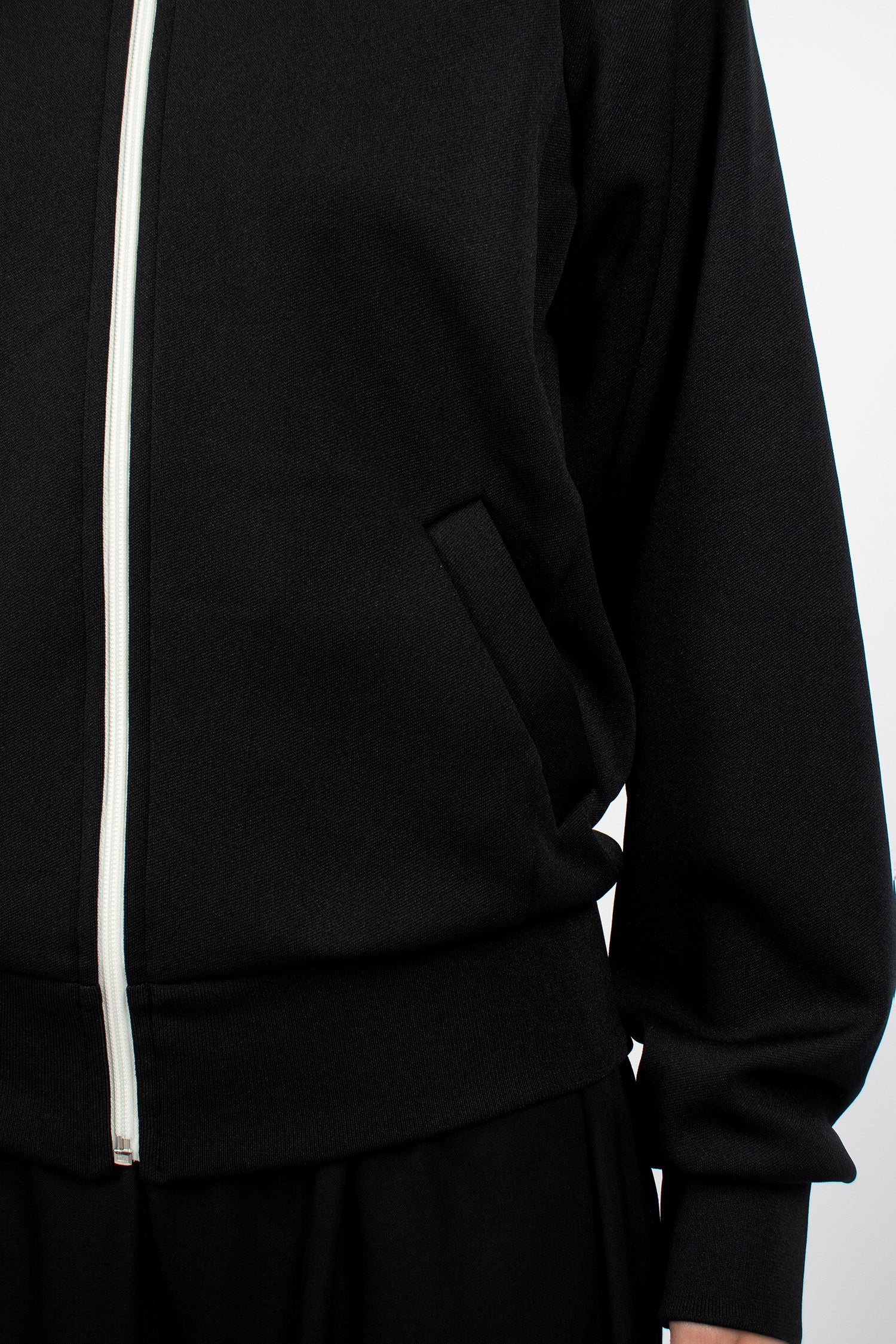 Zip-Up Jacket Black