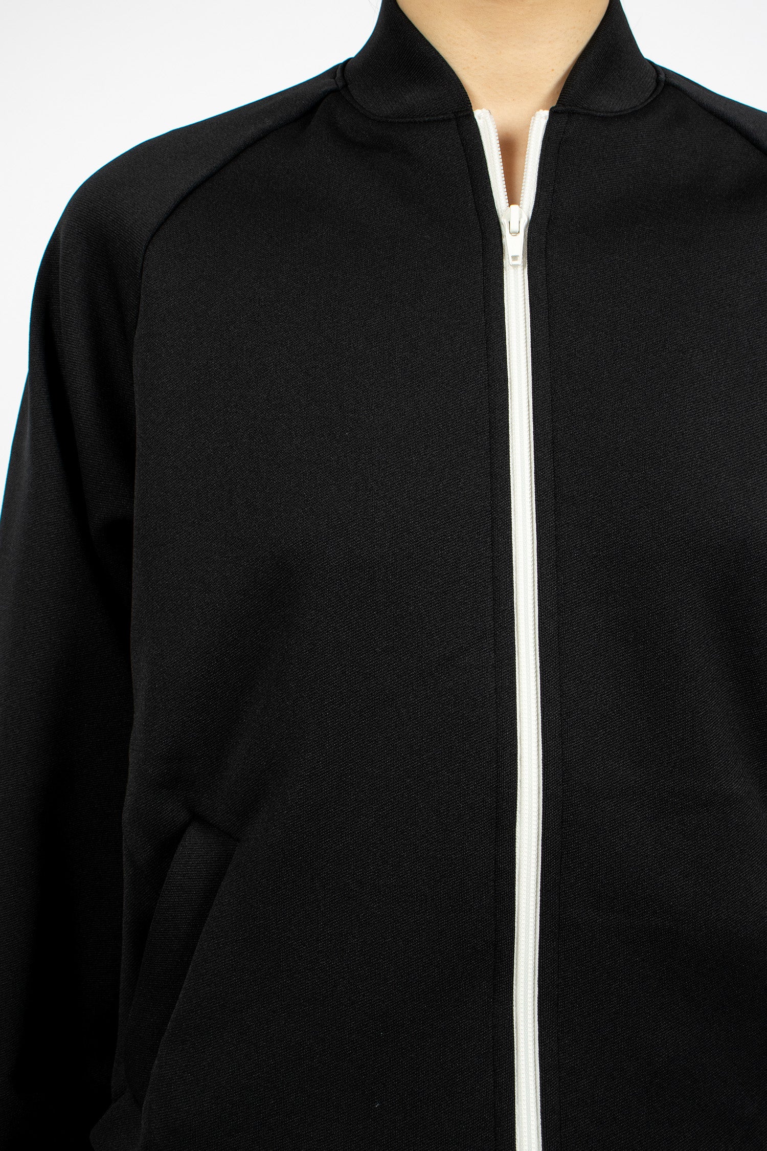 Zip-Up Jacket Black