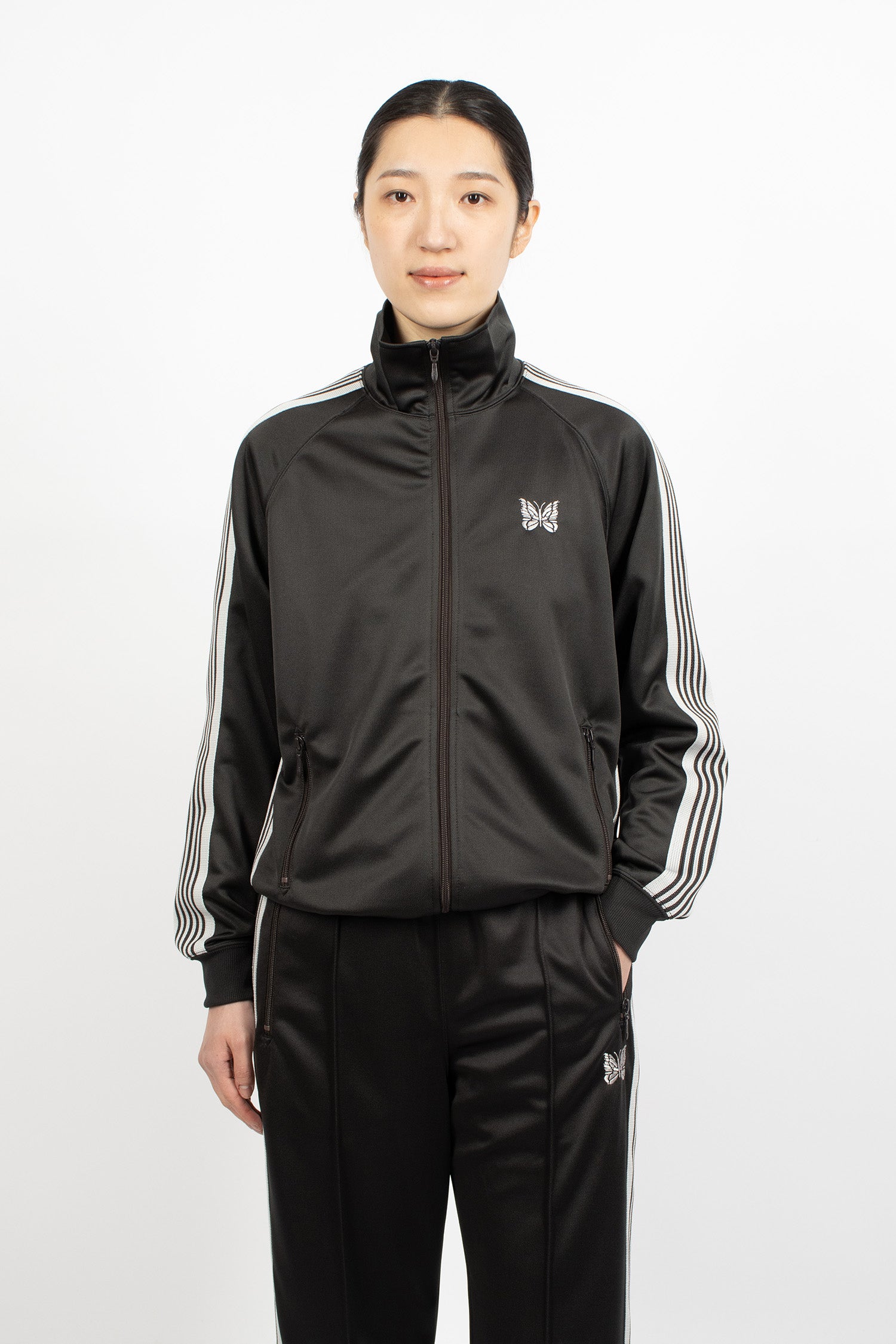 Track Jacket Charcoal/Silver