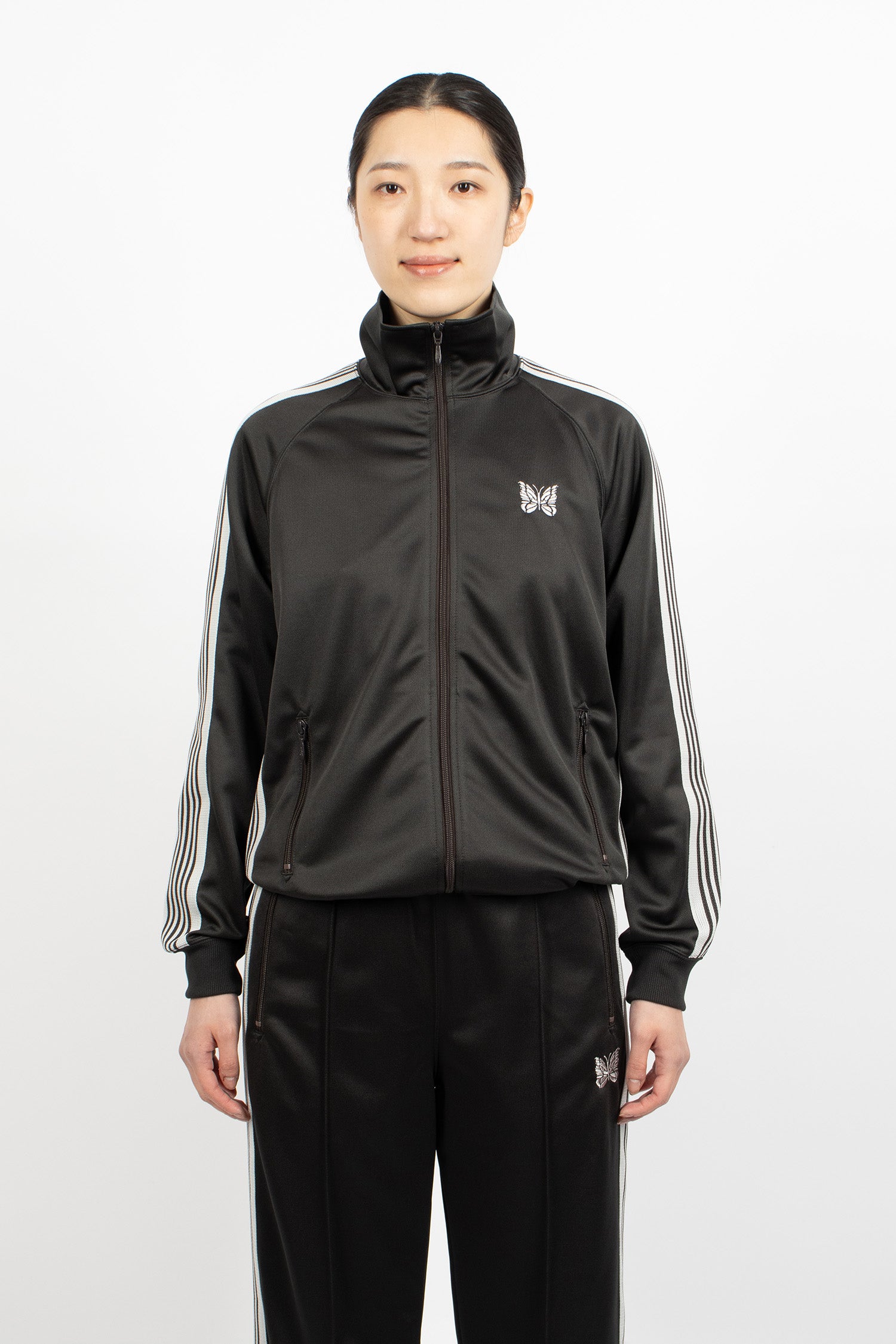 Track Jacket Charcoal/Silver