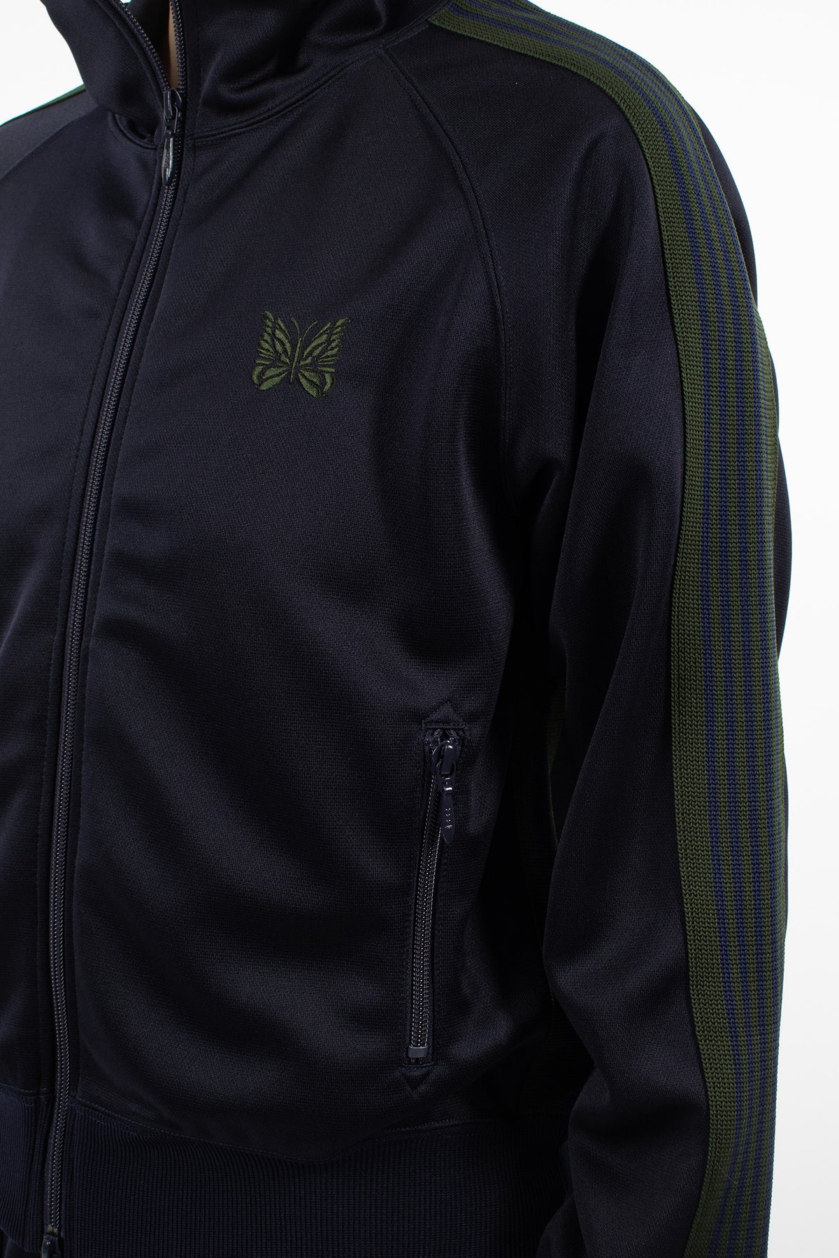 Track Jacket Navy/Green