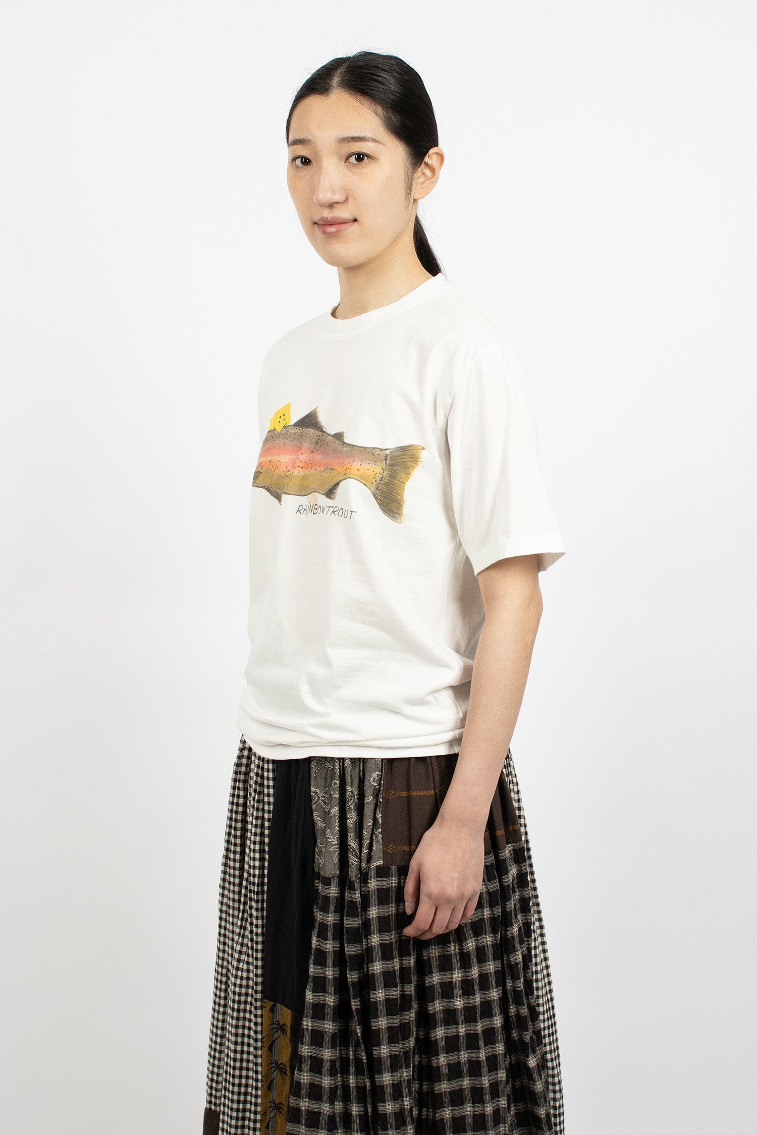 Jersey Crew T-Shirt One Trout Peckish Rainbowy