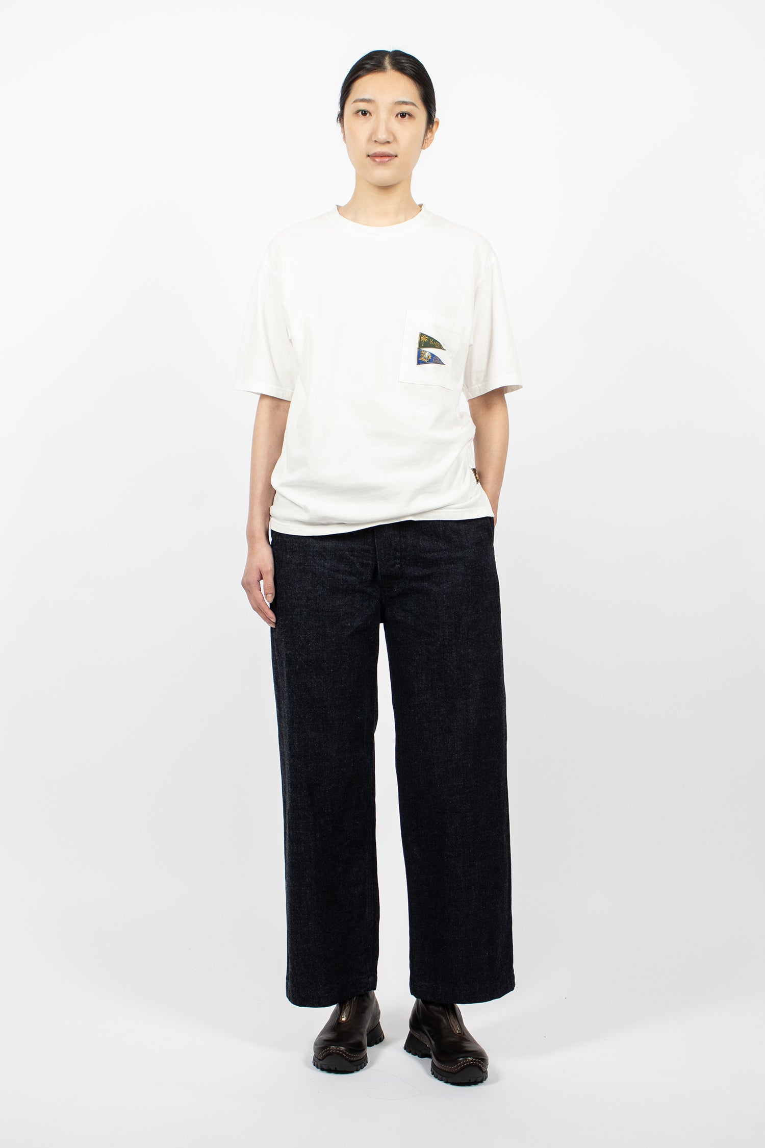 Pennant S/S T-Shirt White