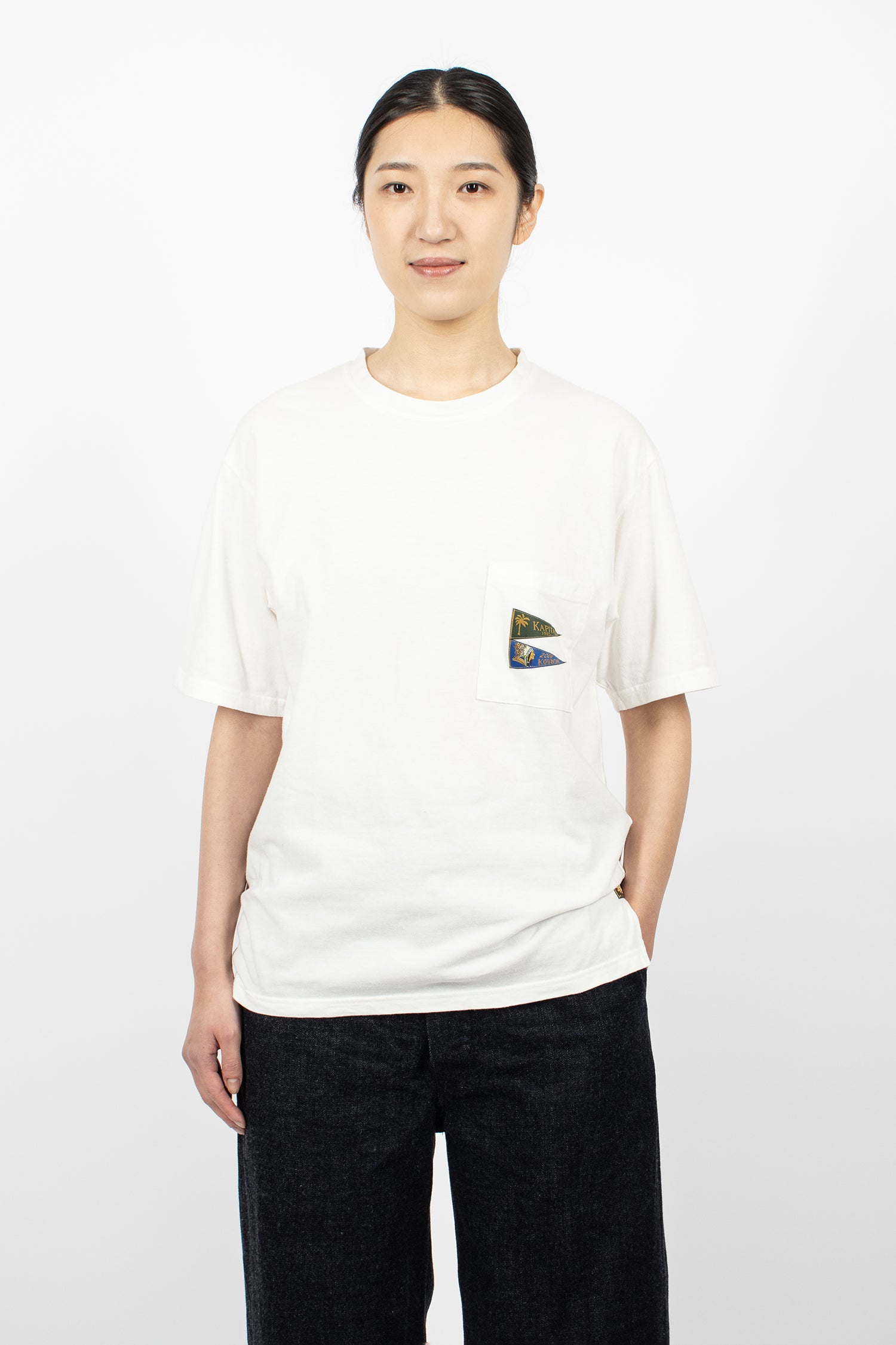Pennant S/S T-Shirt White