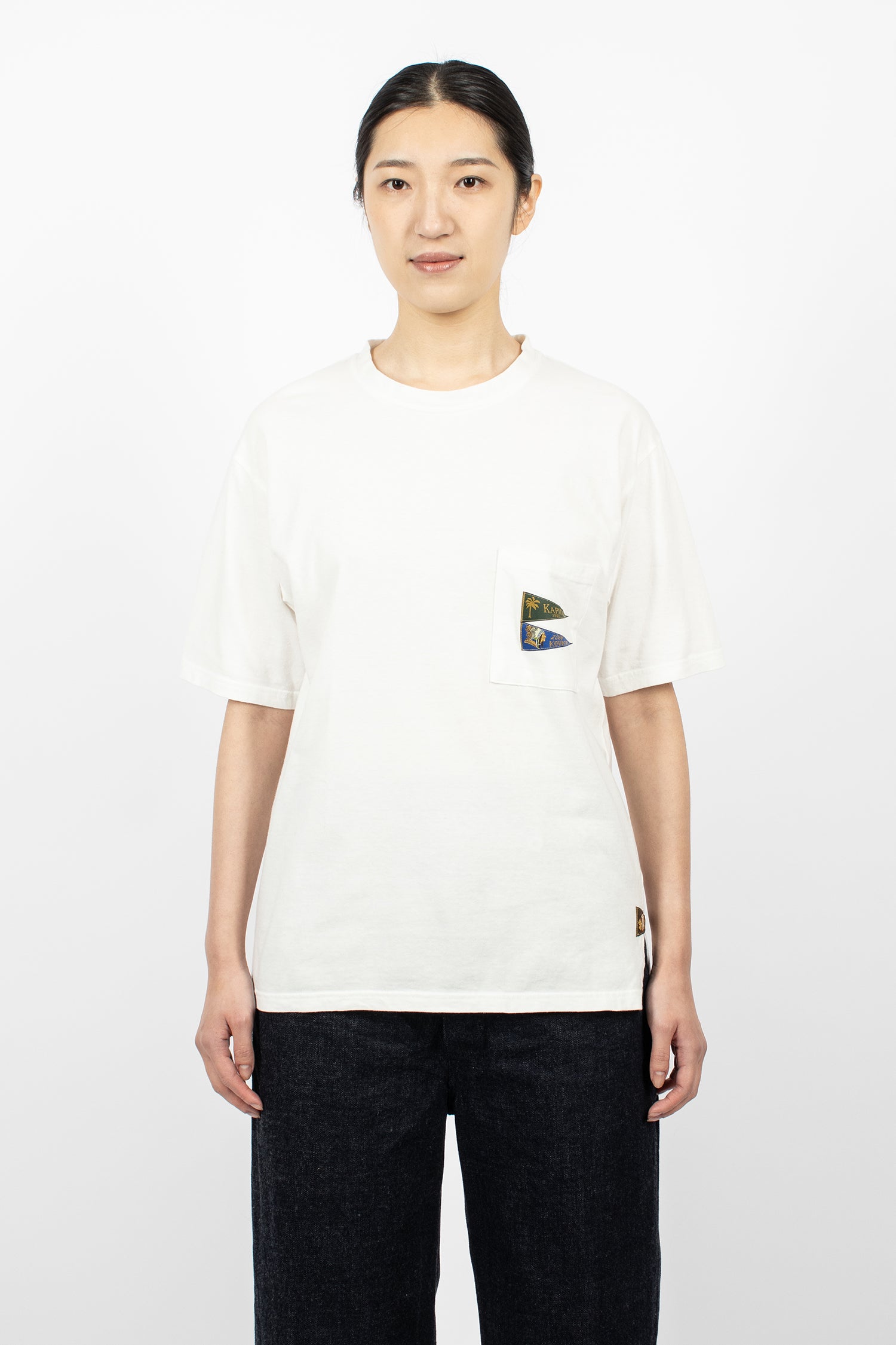 Pennant S/S T-Shirt White
