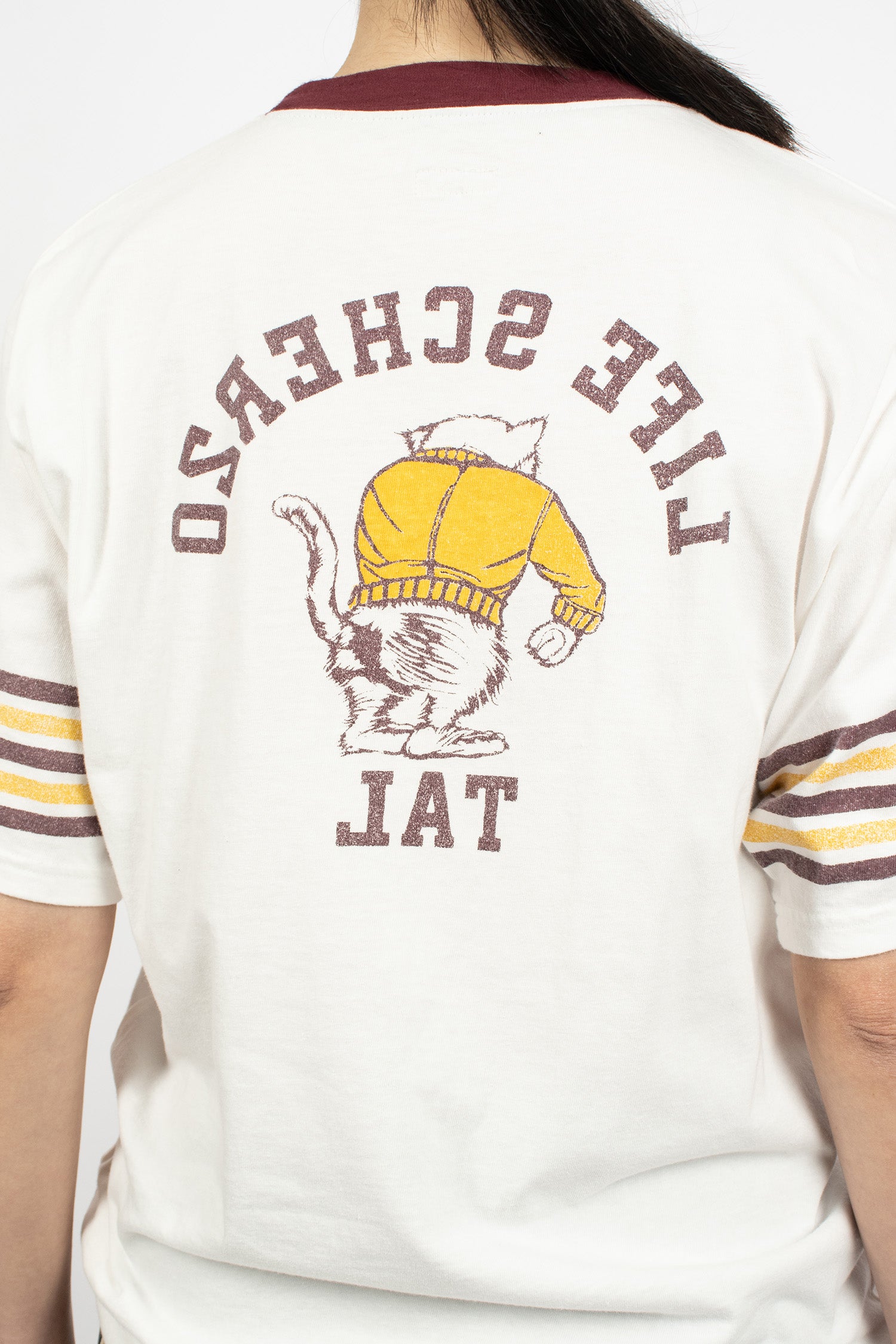 Jersey Ringer T-Shirt White/College Capital