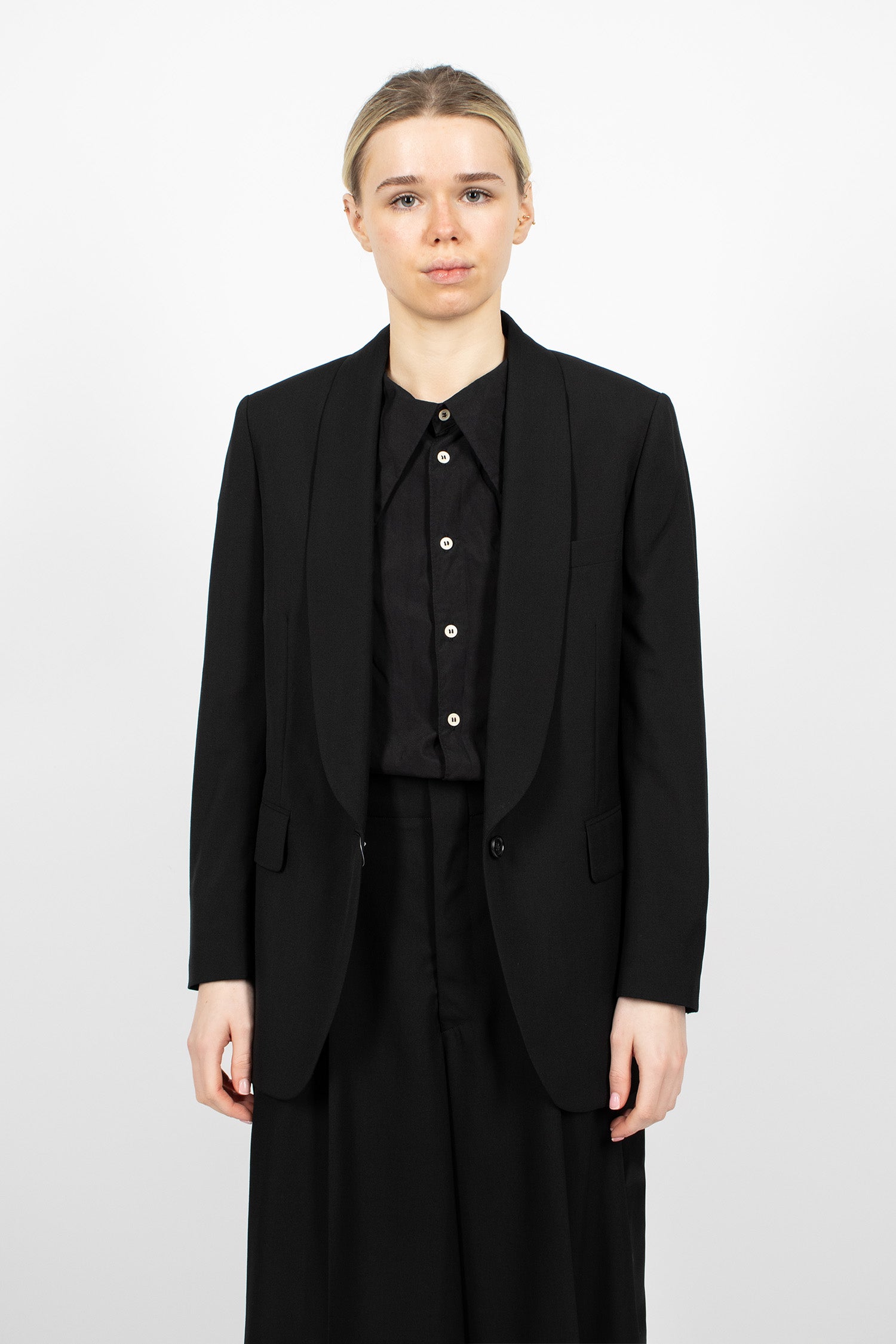 Tux Blazer Jacket Black