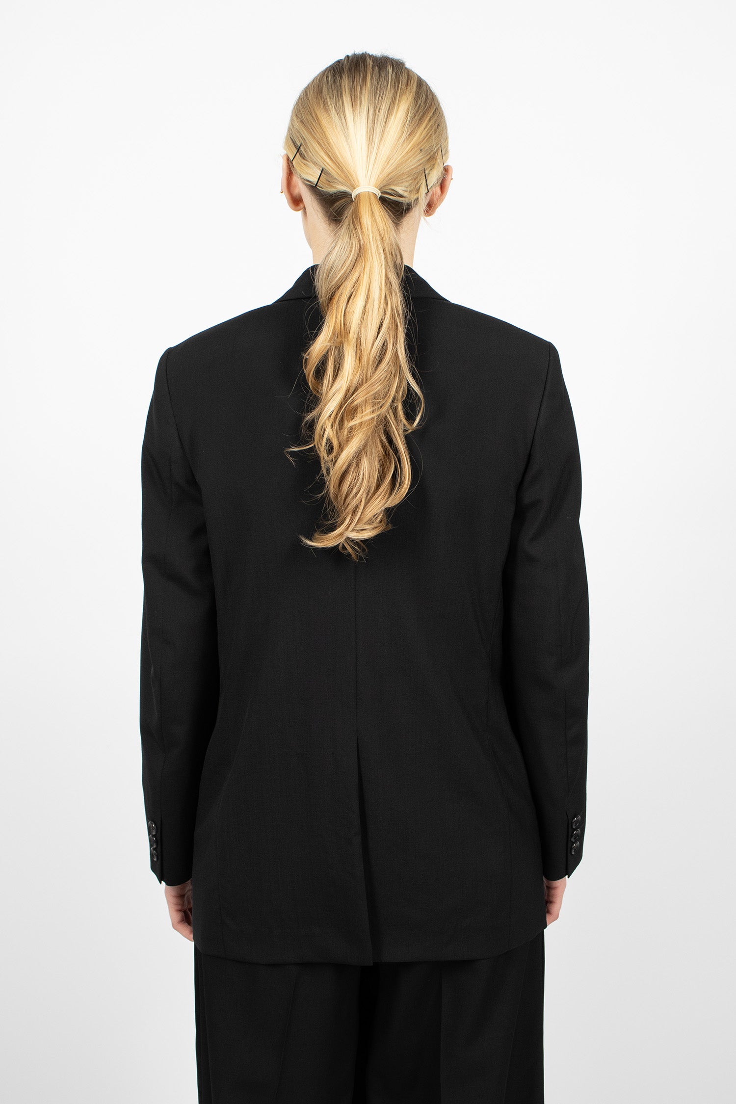 Tux Blazer Jacket Black