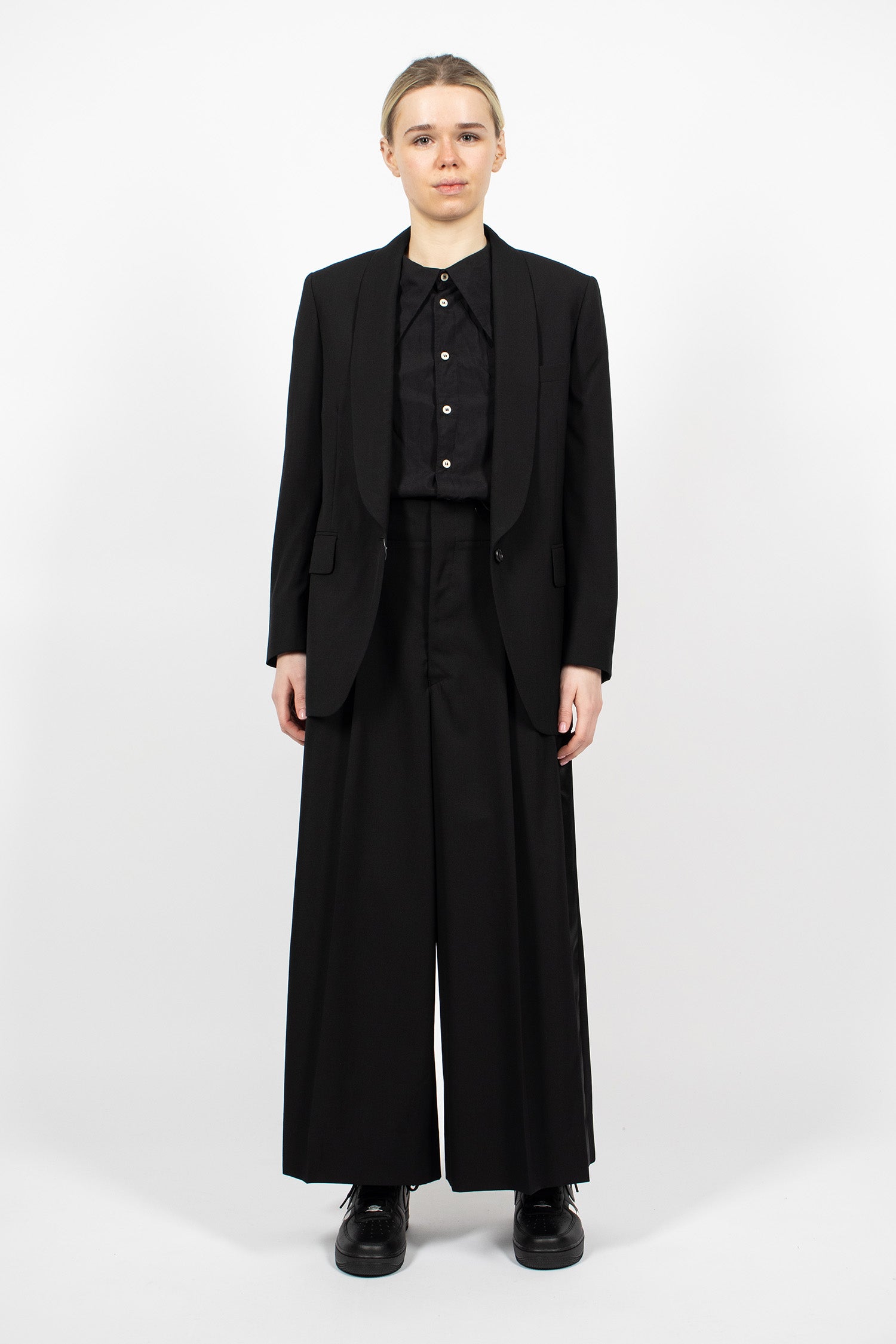 Tux Blazer Jacket Black