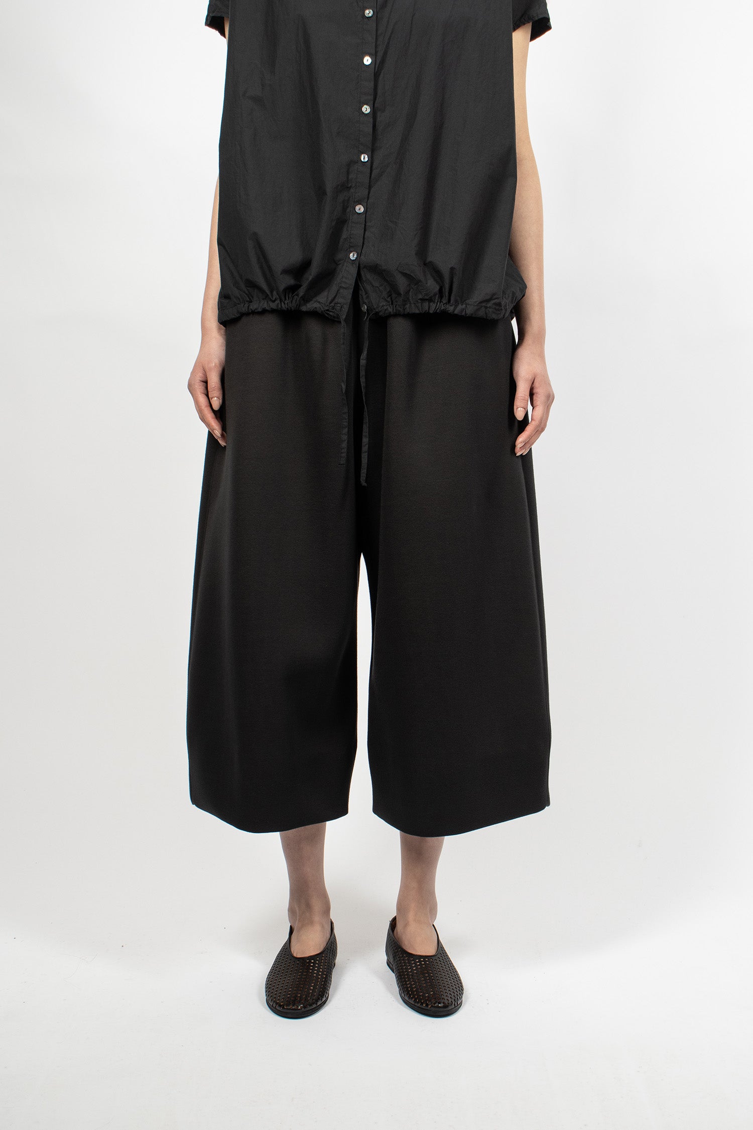 U23122 Wide Trousers SCU Black