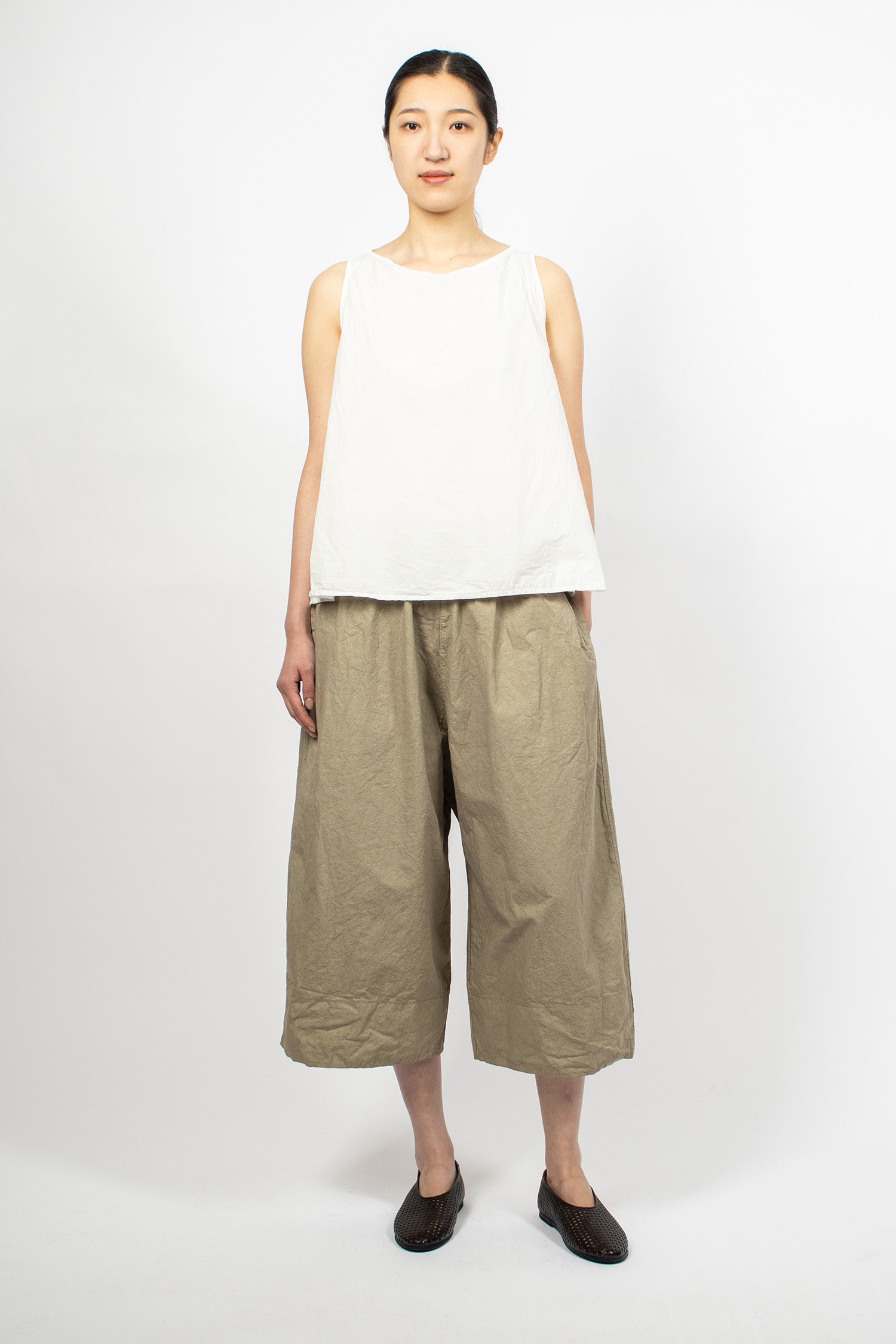 U23123 Wide Trousers CC Stone