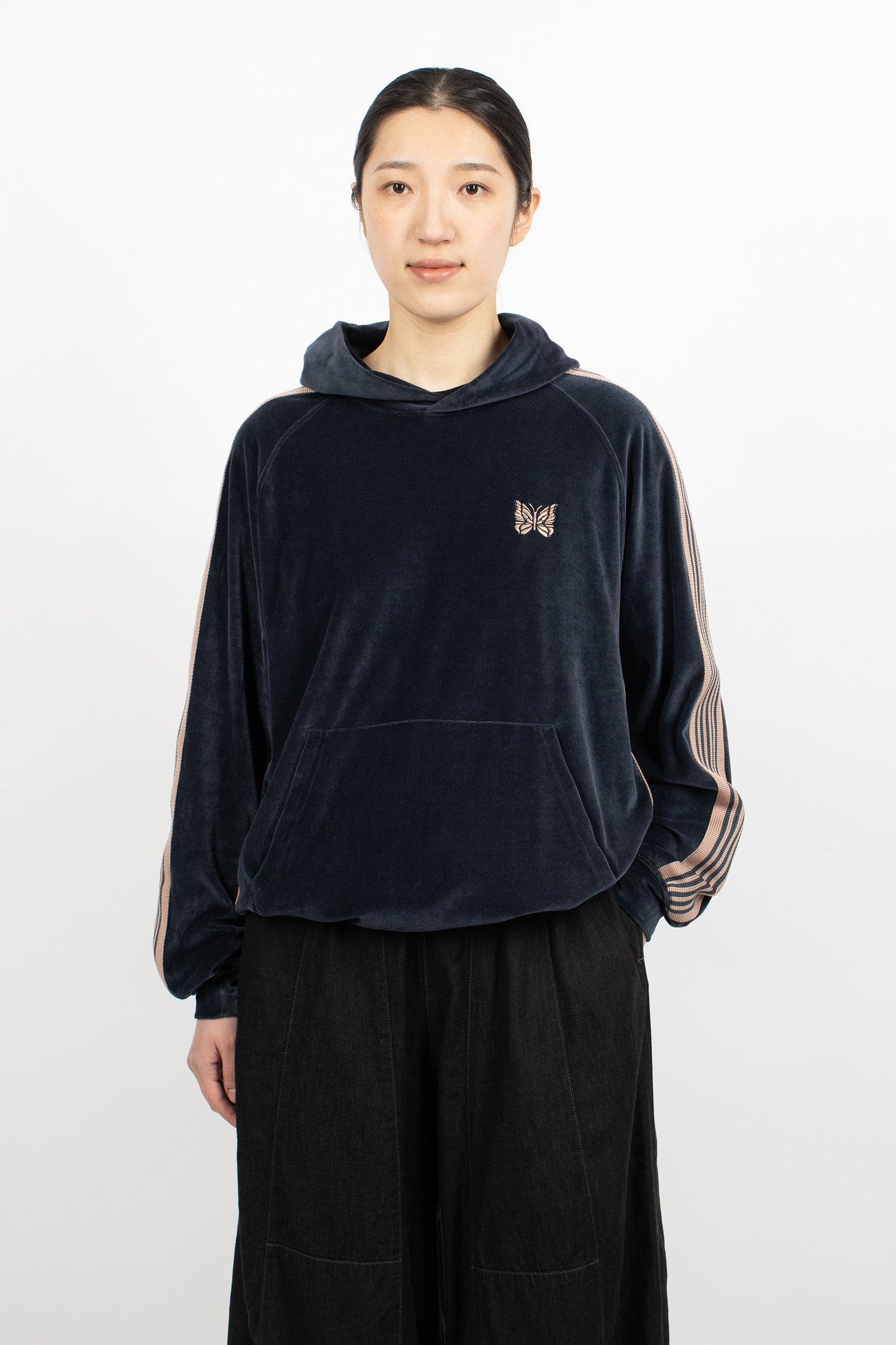 Track Hoody Steel Blue