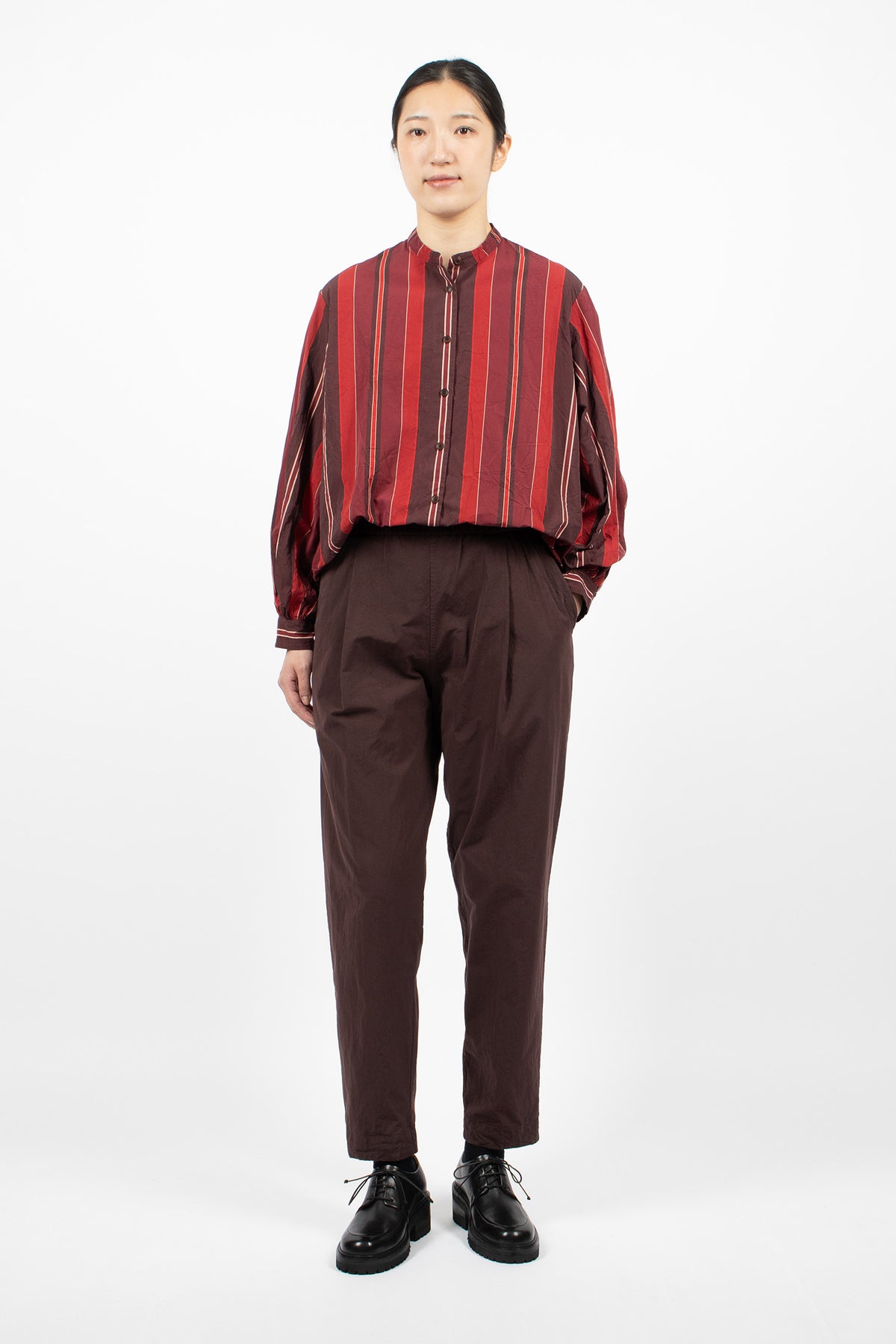 Biggy Granded Shirt Red Stripes