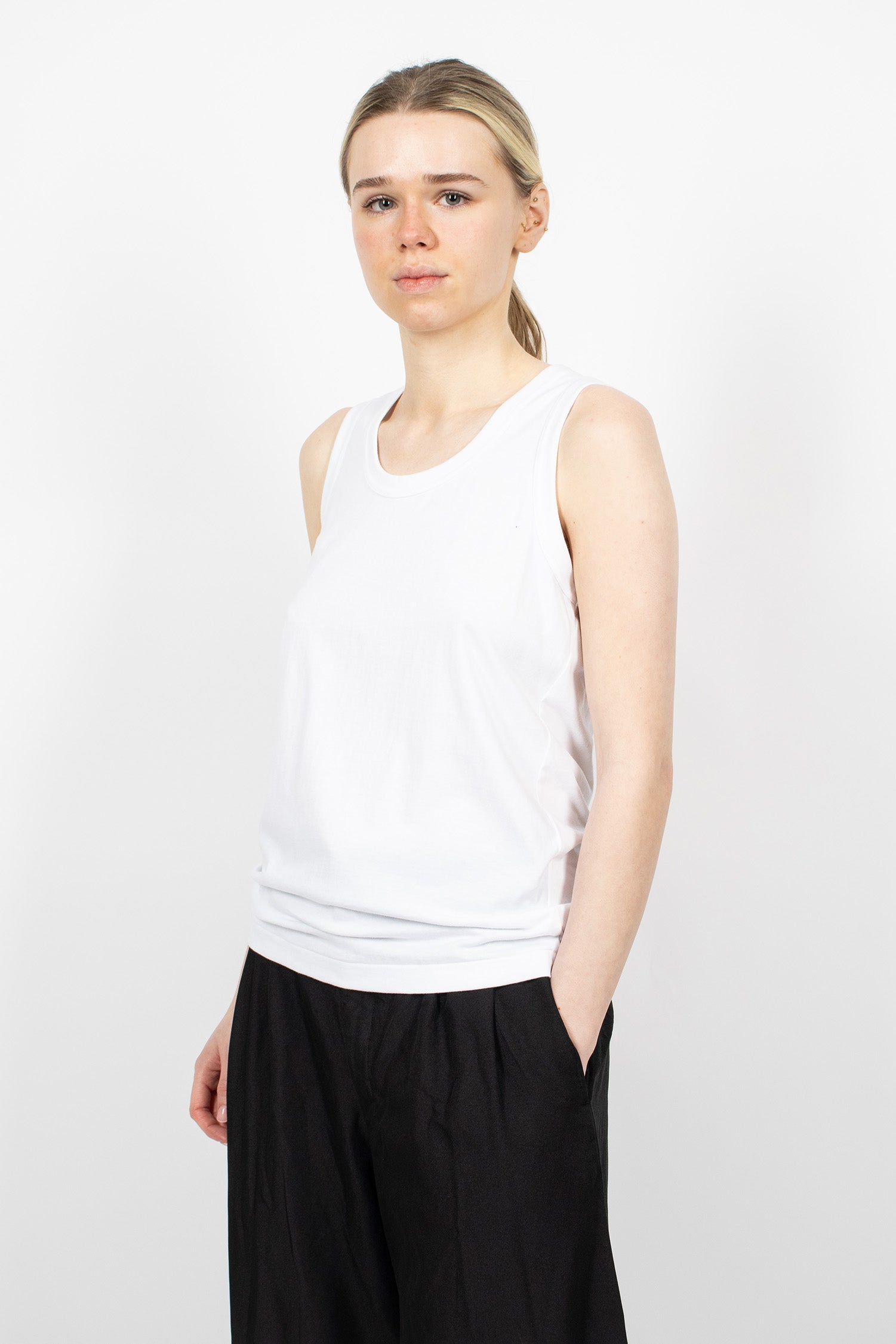 Tank Top White/Black