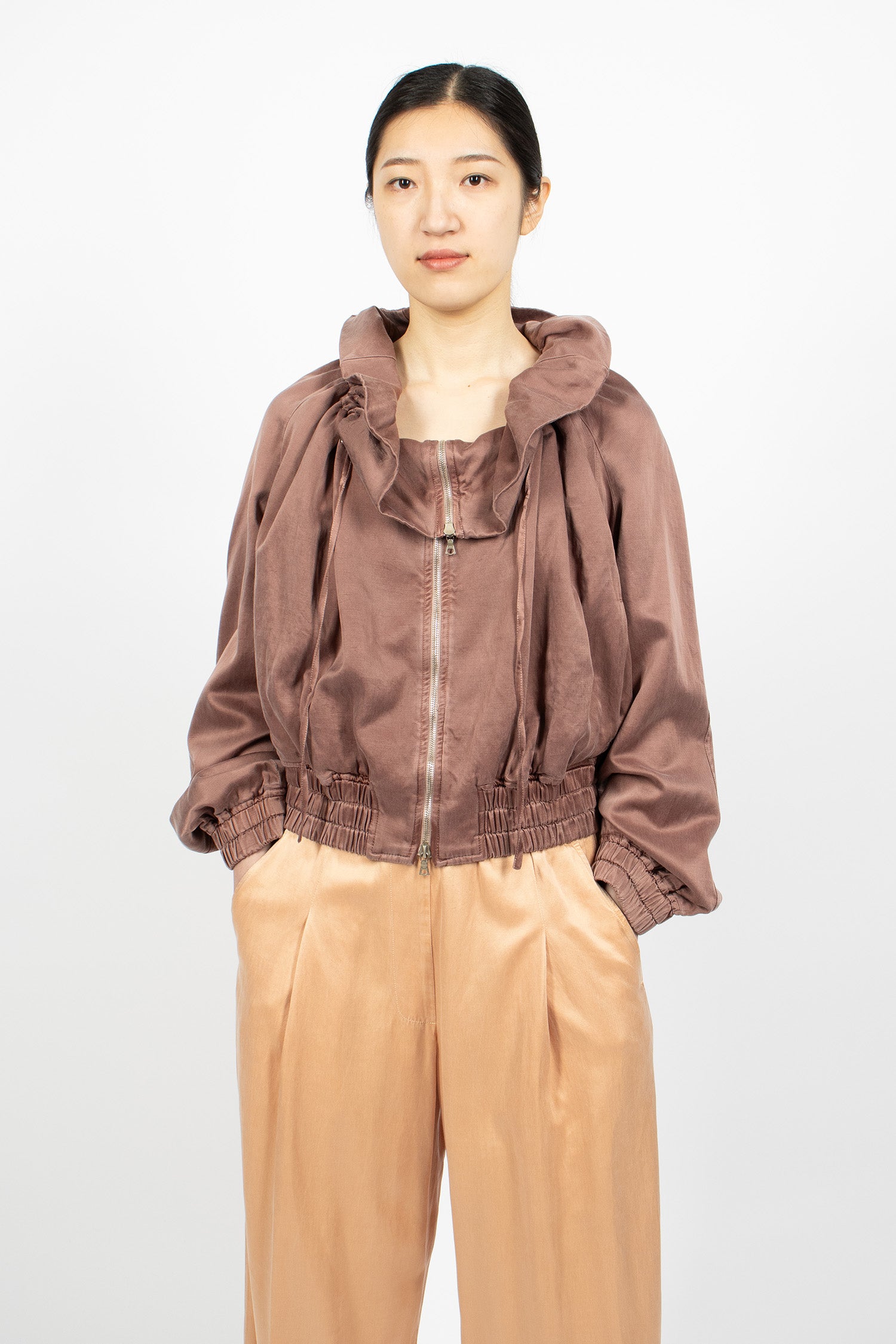 Cocoon Blouson Taupe
