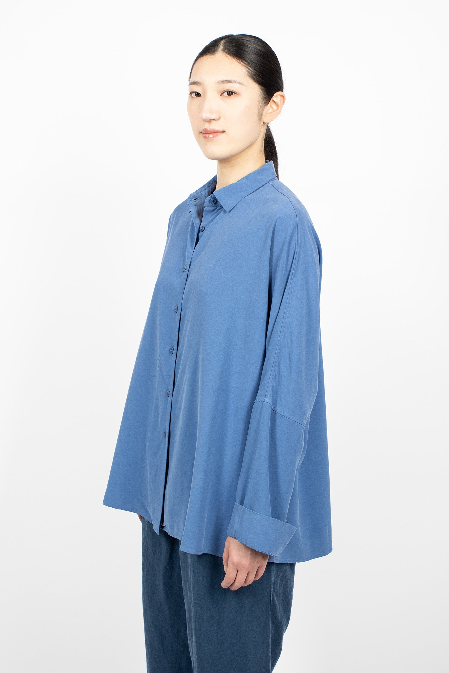 Waga LS Shirt Blue
