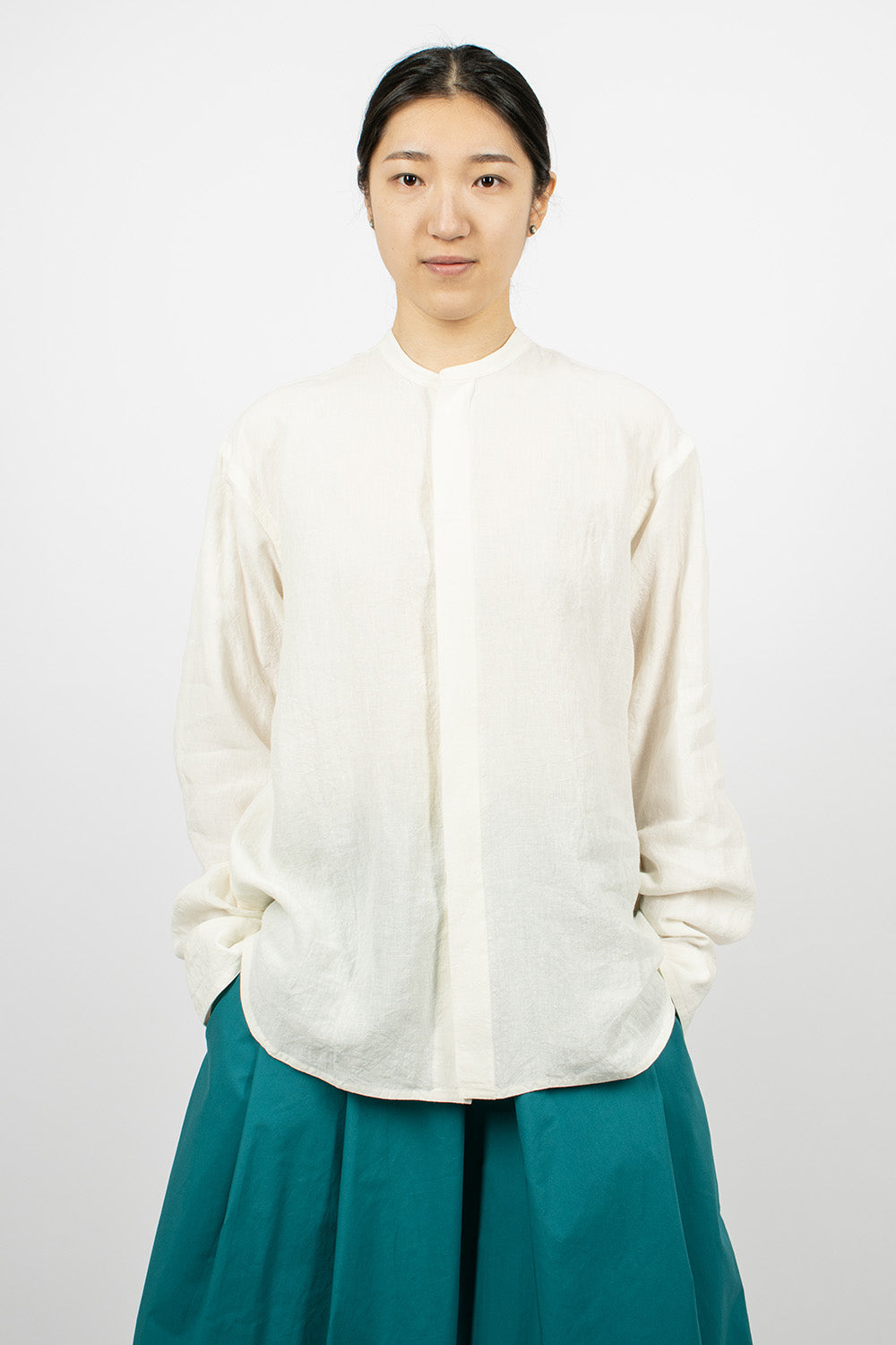 Benice Linen Shirt Off-White