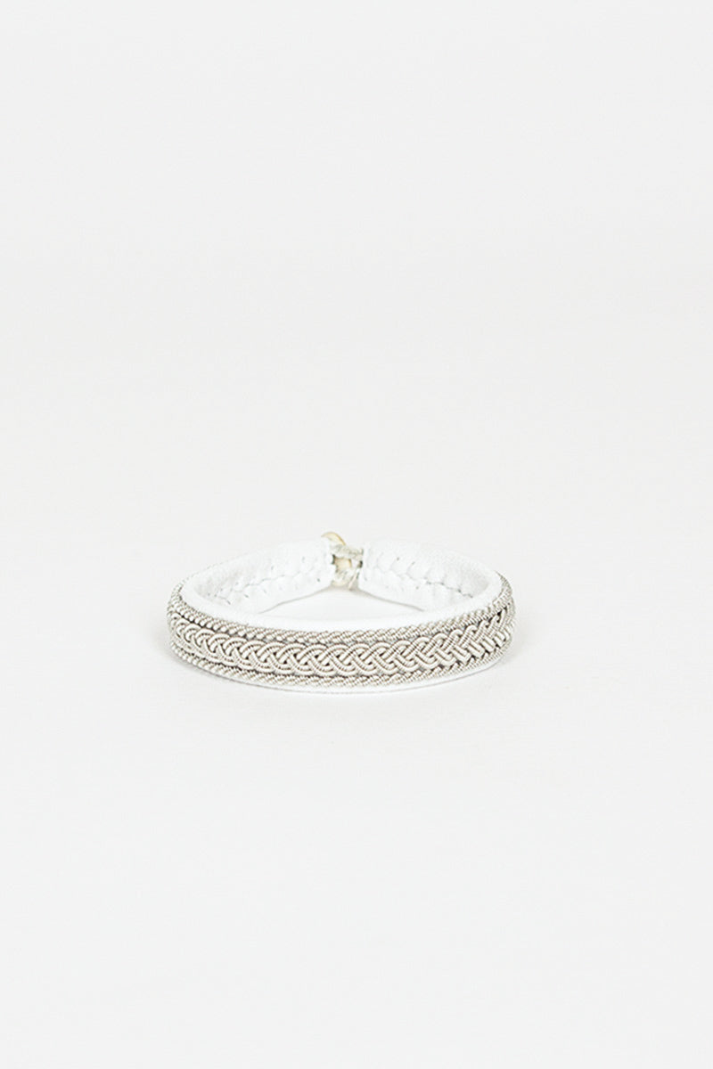 White Hide B Bracelet