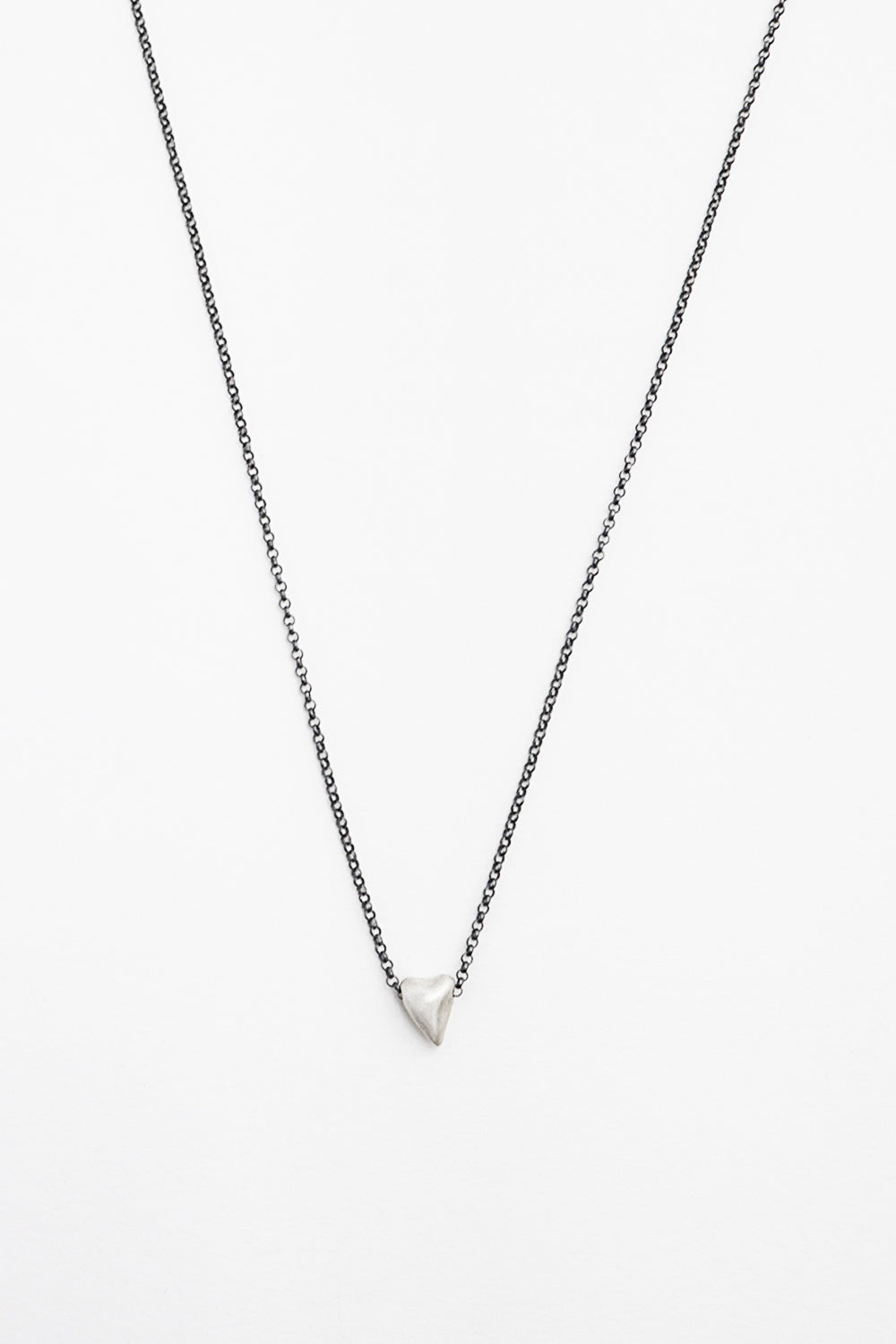 Sweet Heart Sterling Silver Necklace