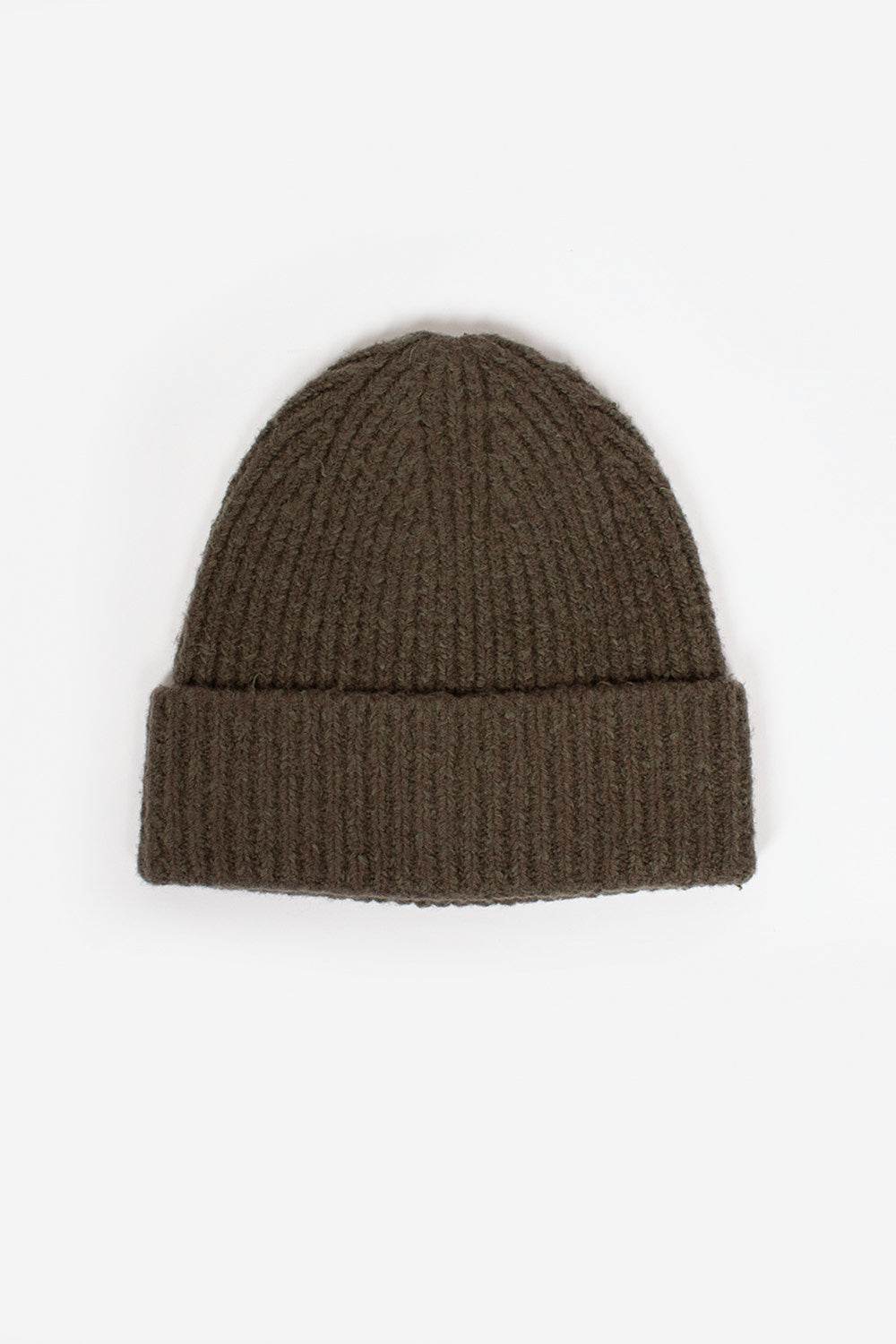 Ribbed Beanie Forest Green