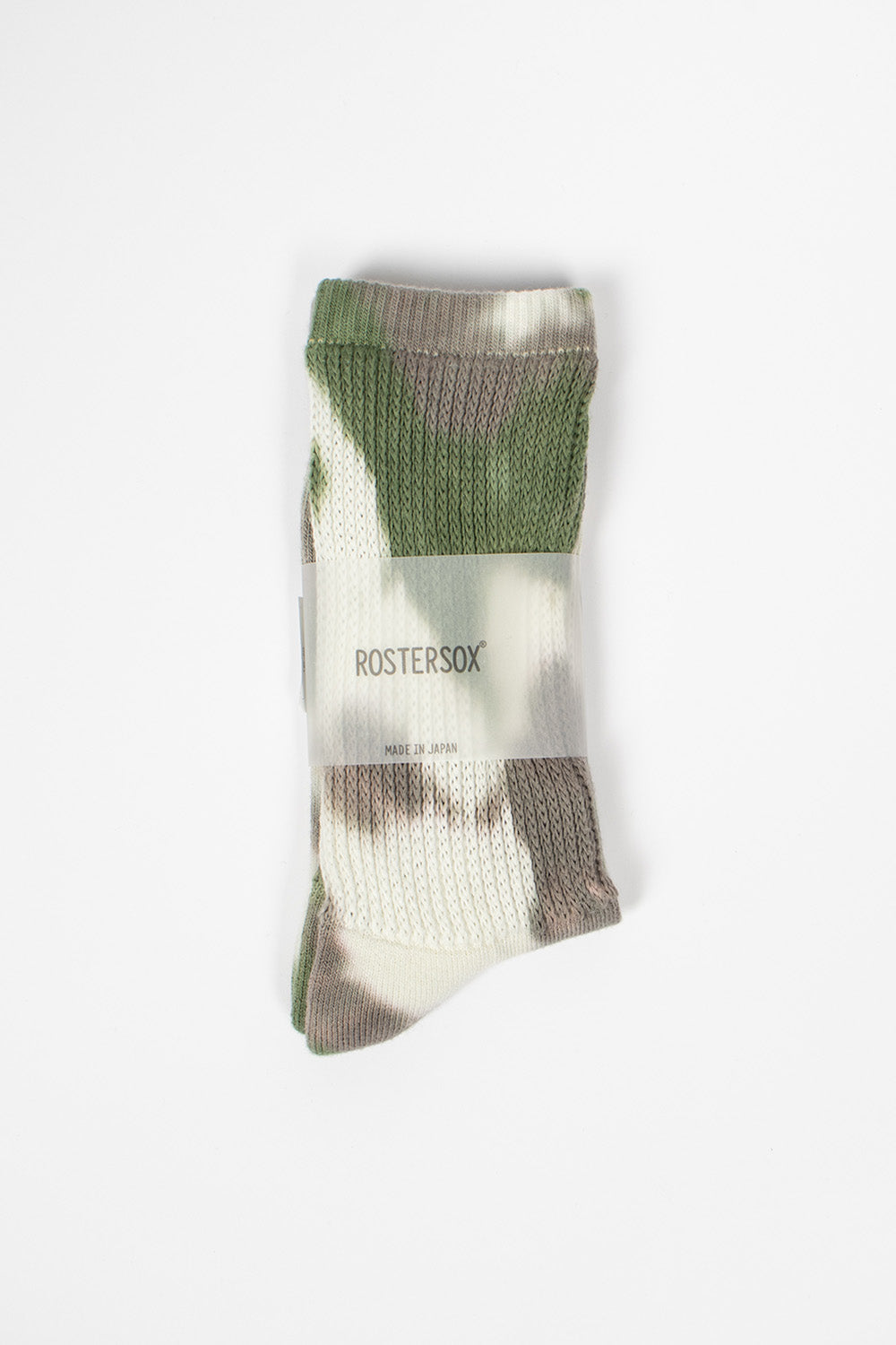 RS-297 Tie Dye Socks Green