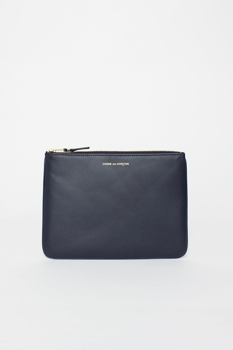 SA5100 Classic Leather Pouch Navy