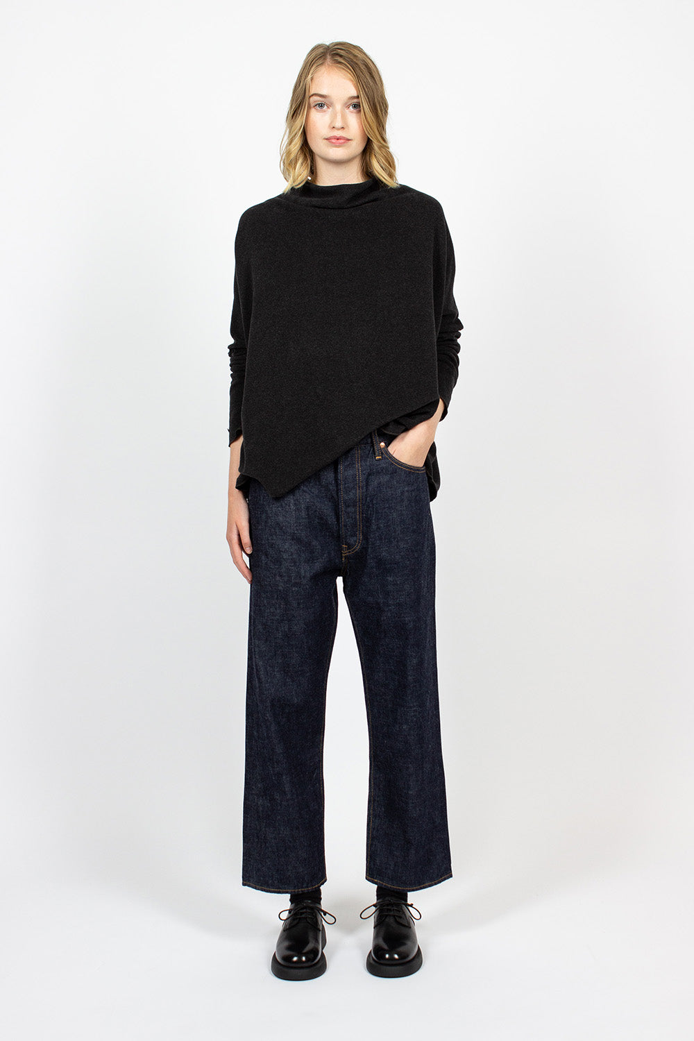 WP01B Wide Tapered Jean Rinse