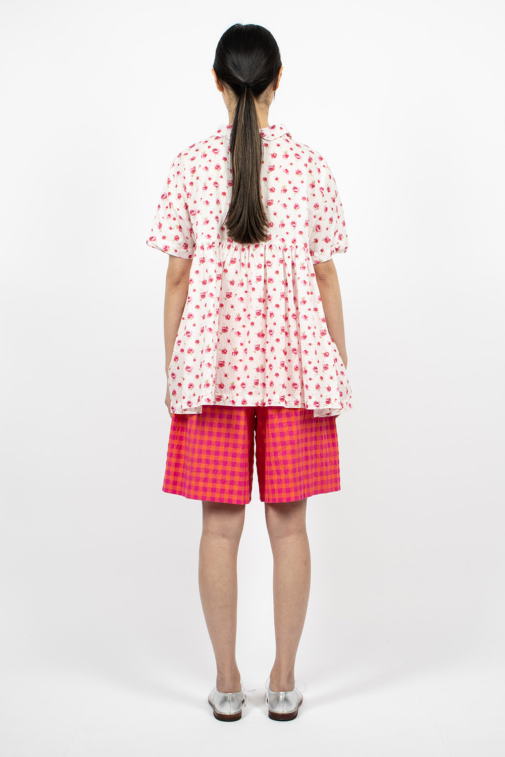 Bermuda Shorts Orange/Fuchsia