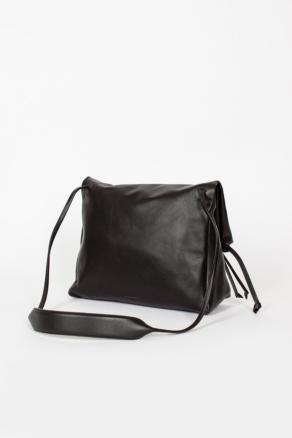 Dries Van Noten Folded Leather Bag Black – Envoy of Belfast