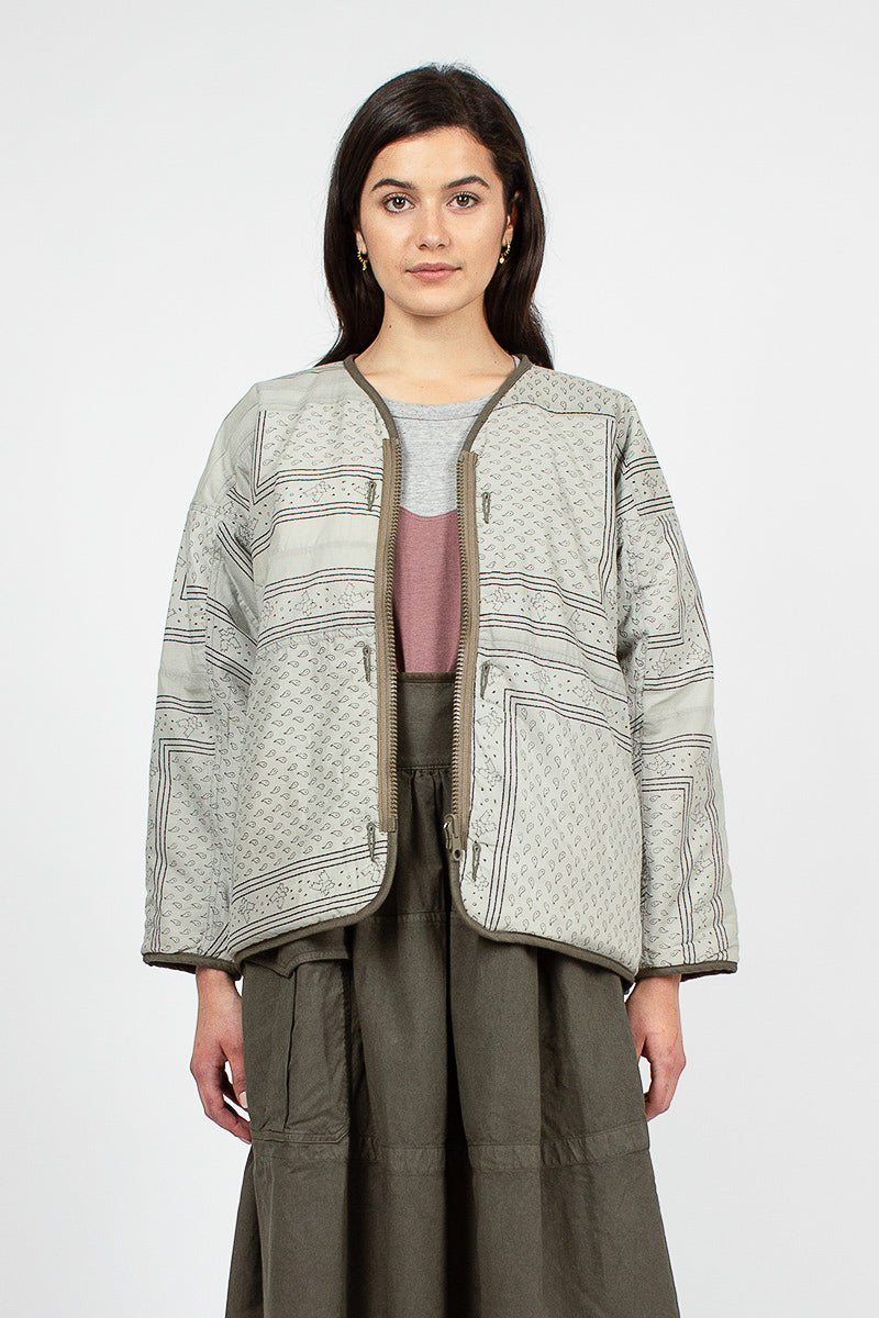 Bandana Reversible Kimono Liner Jacket