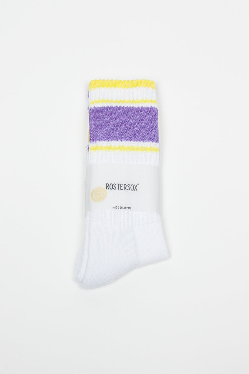 RS-219 Stripe Socks Purple