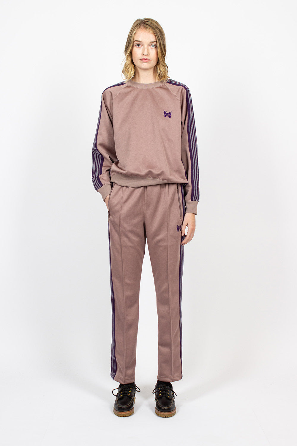 Narrow Track Pant Taupe